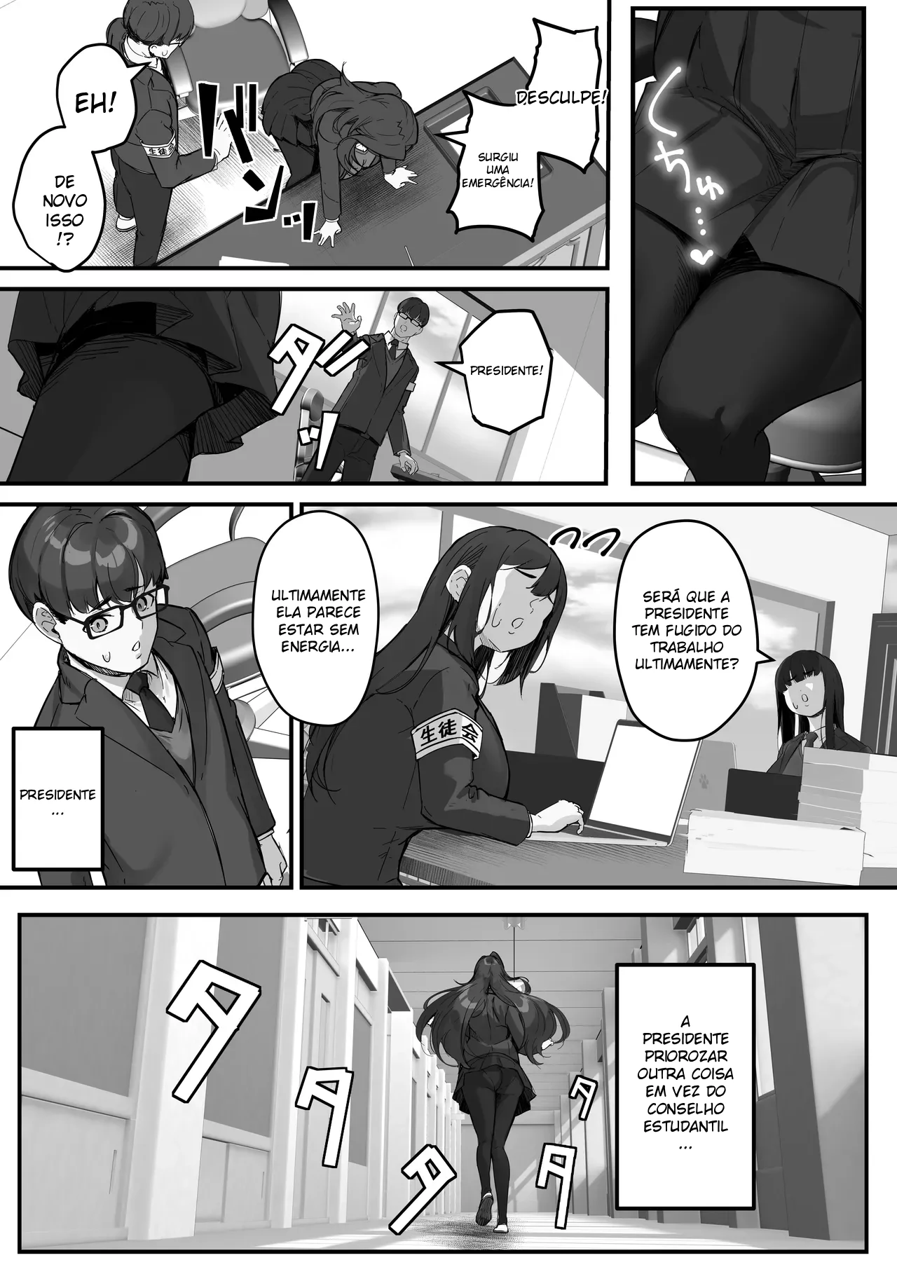 Ler Dosukebe Seito Kaichou Do-Hentai na Seito Kaichou wa Youmuin no Nikubenki Capitulo 1 Page 40