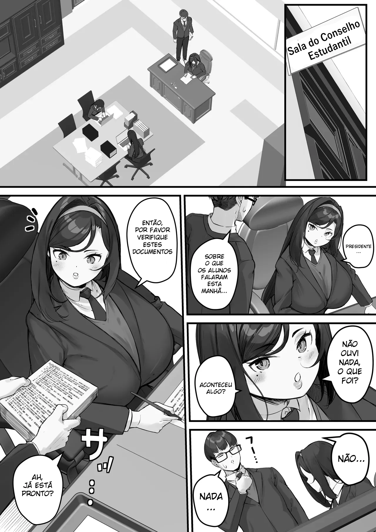 Ler Dosukebe Seito Kaichou Do-Hentai na Seito Kaichou wa Youmuin no Nikubenki Capitulo 1 Page 6