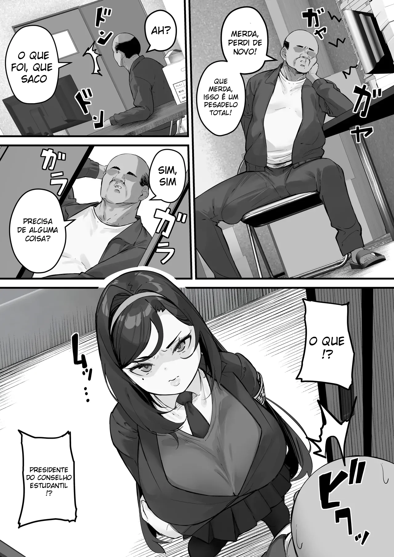 Ler Dosukebe Seito Kaichou Do-Hentai na Seito Kaichou wa Youmuin no Nikubenki Capitulo 1 Page 8