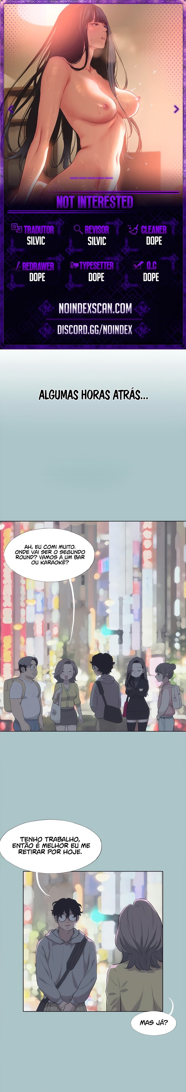 Ler Not Interested Capitulo 2 Page 1