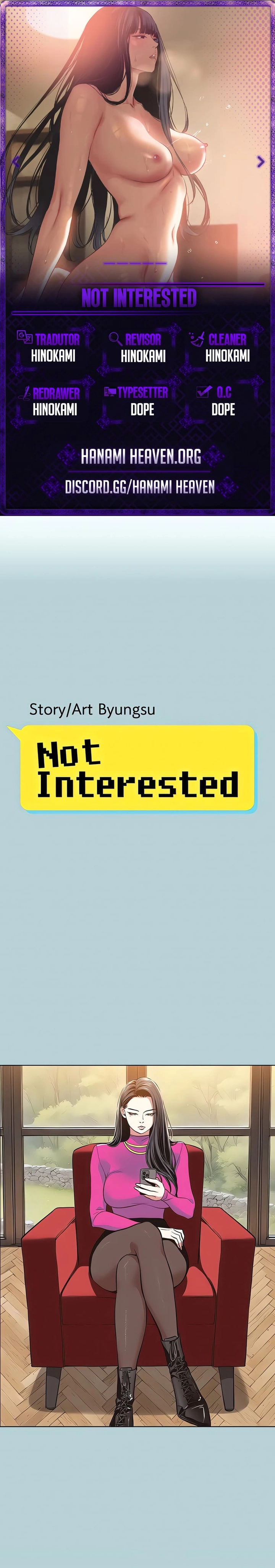 Ler Not Interested Capitulo 8 Page 1
