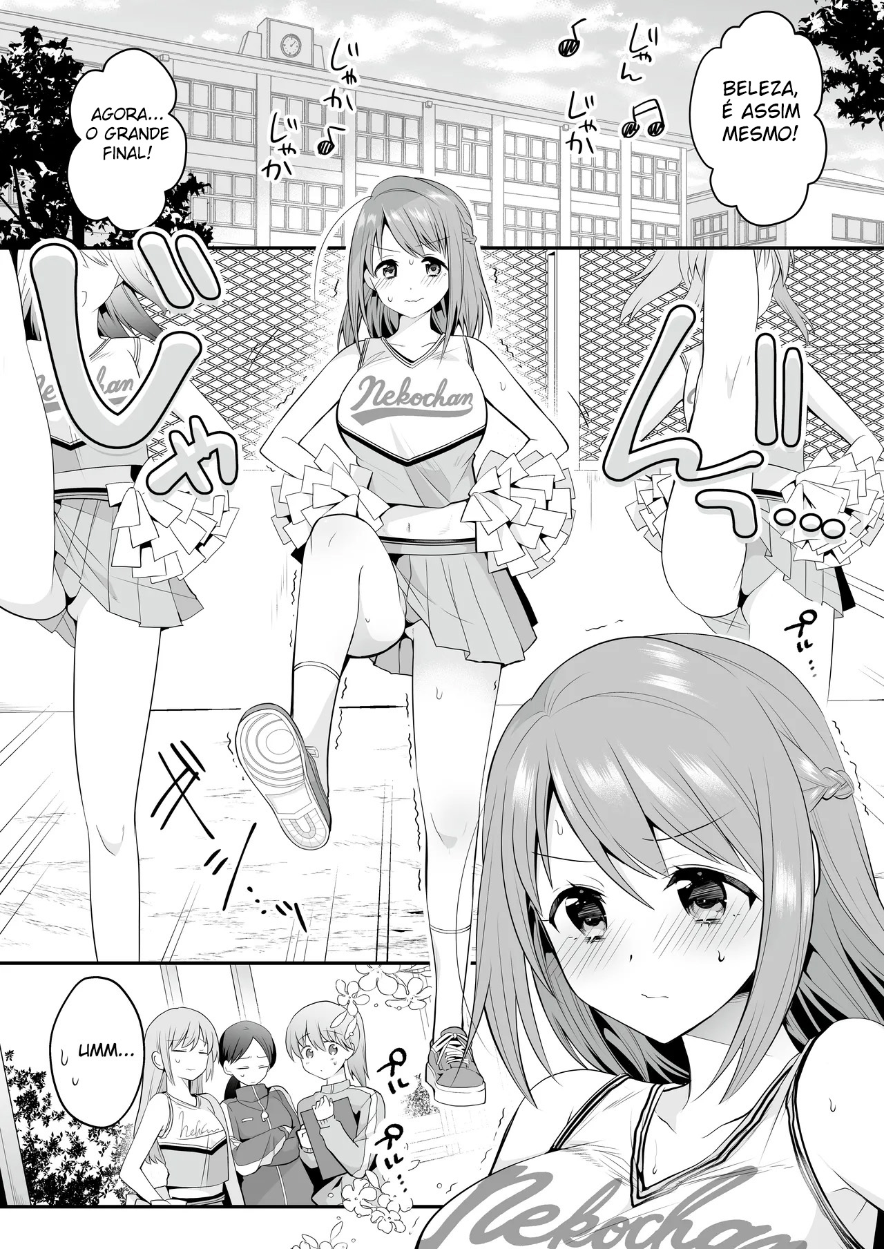 Ler Massagem Excitante Depois da Aula ~O Clímax Prazeroso da Feliz Líder de Torcida~ Capitulo 1 Page 2