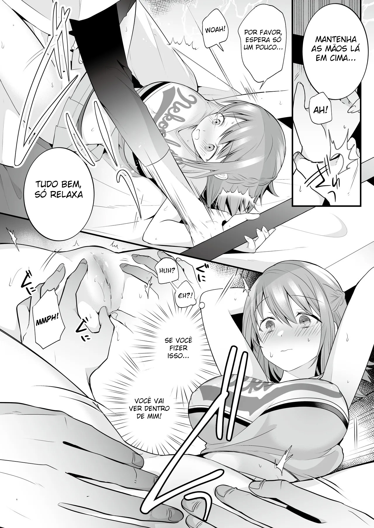 Ler Massagem Excitante Depois da Aula ~O Clímax Prazeroso da Feliz Líder de Torcida~ Capitulo 1 Page 20