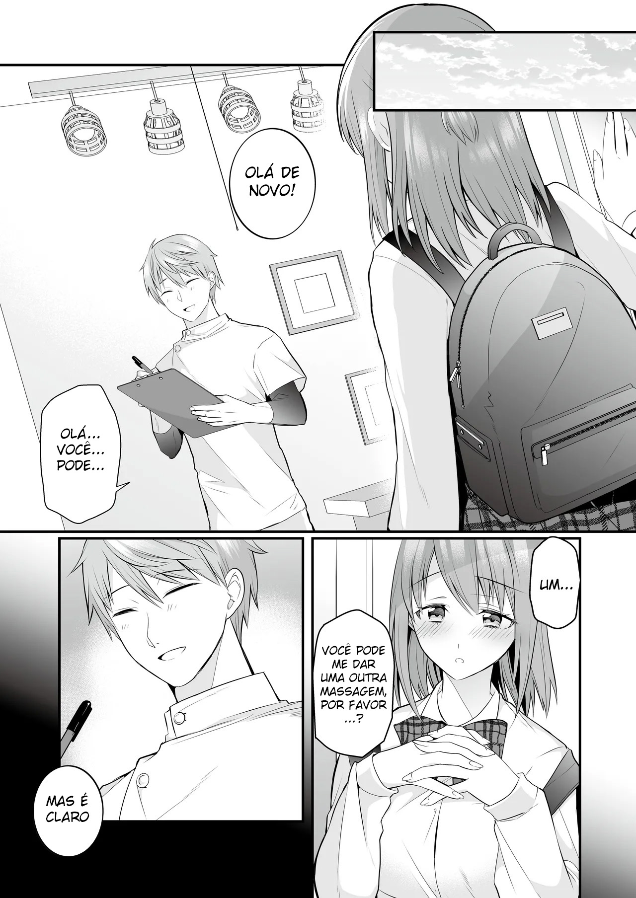 Ler Massagem Excitante Depois da Aula ~O Clímax Prazeroso da Feliz Líder de Torcida~ Capitulo 1 Page 29