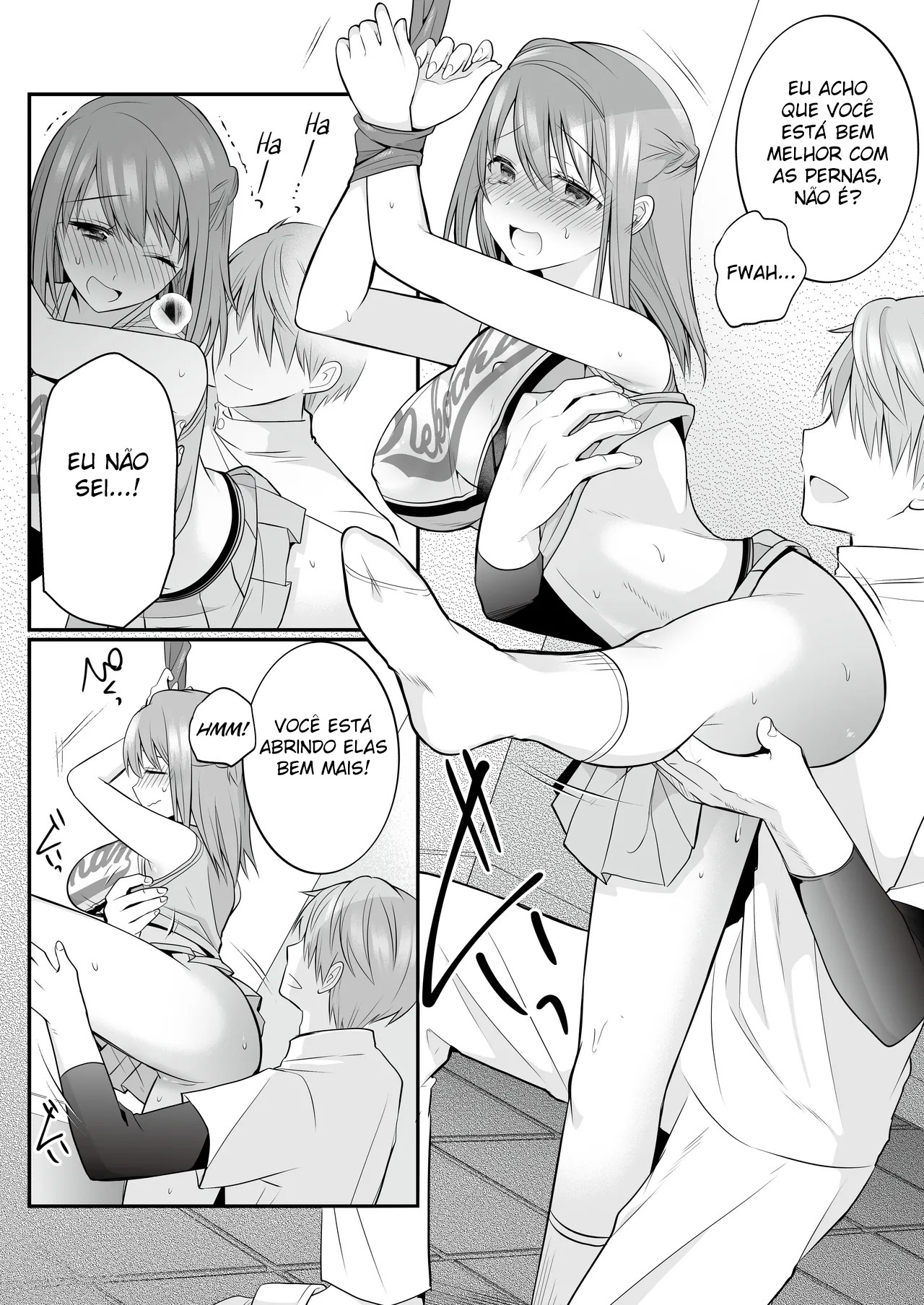 Ler Massagem Excitante Depois da Aula ~O Clímax Prazeroso da Feliz Líder de Torcida~ Capitulo 1 Page 31