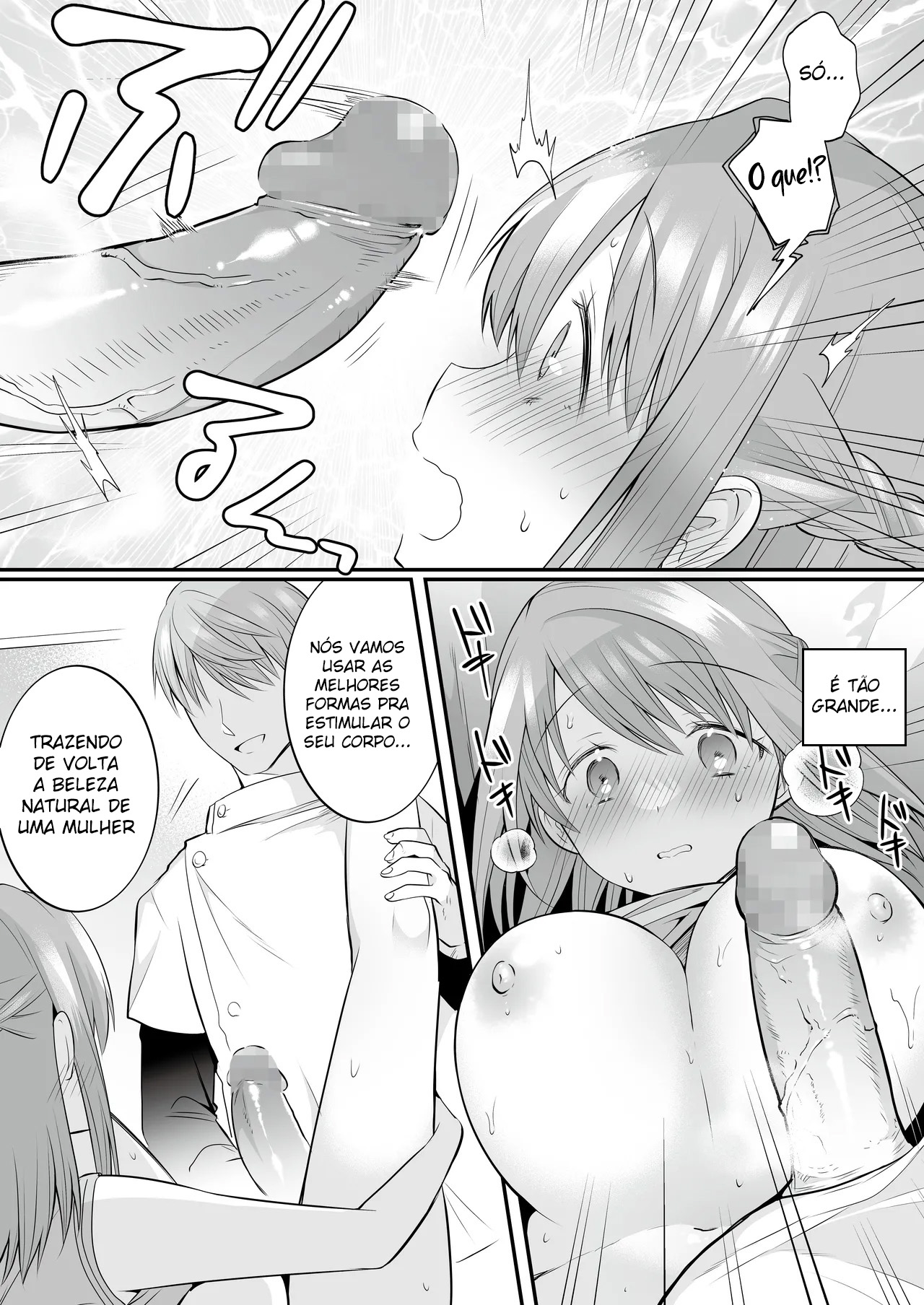 Ler Massagem Excitante Depois da Aula ~O Clímax Prazeroso da Feliz Líder de Torcida~ Capitulo 1 Page 38