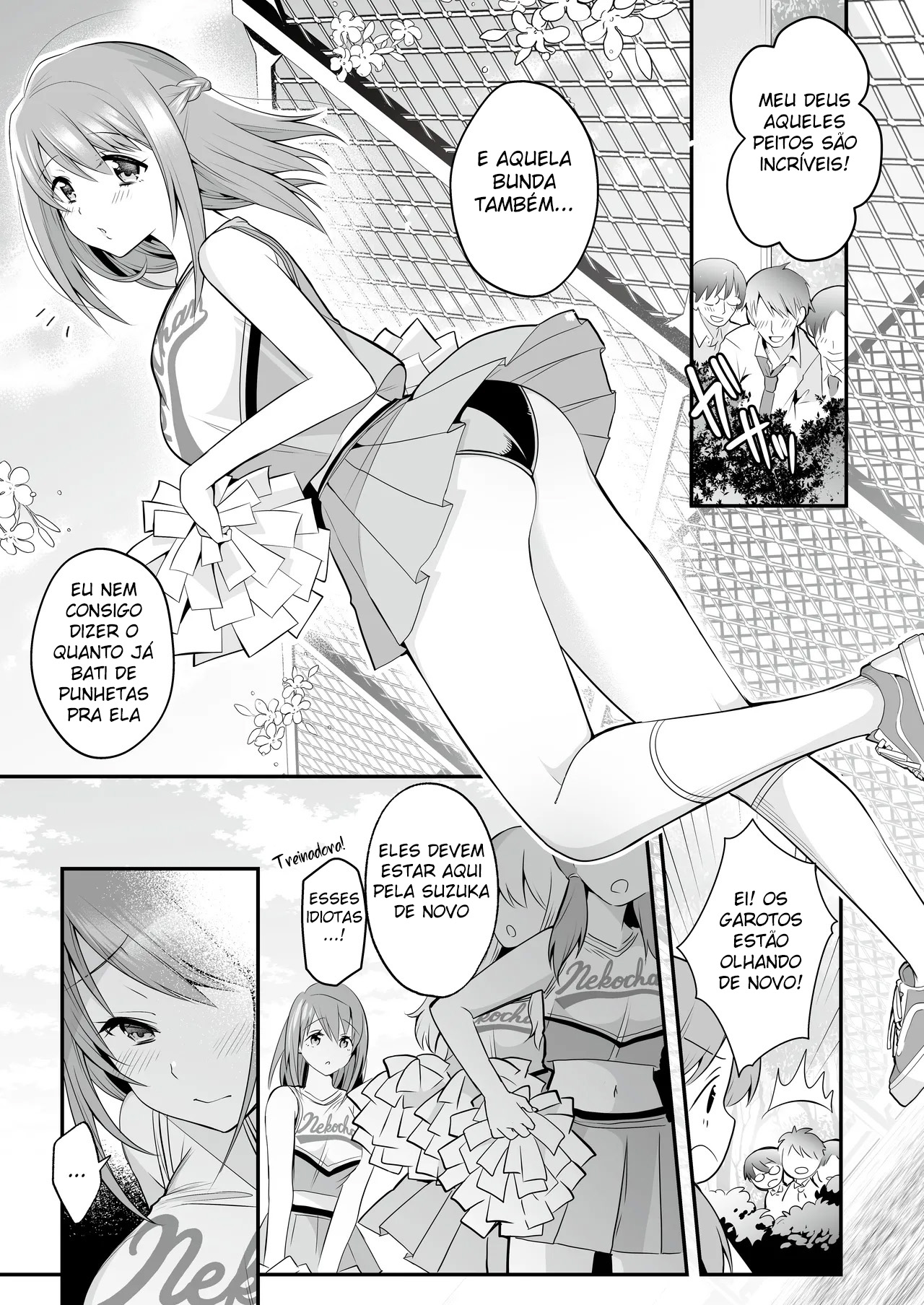 Ler Massagem Excitante Depois da Aula ~O Clímax Prazeroso da Feliz Líder de Torcida~ Capitulo 1 Page 4