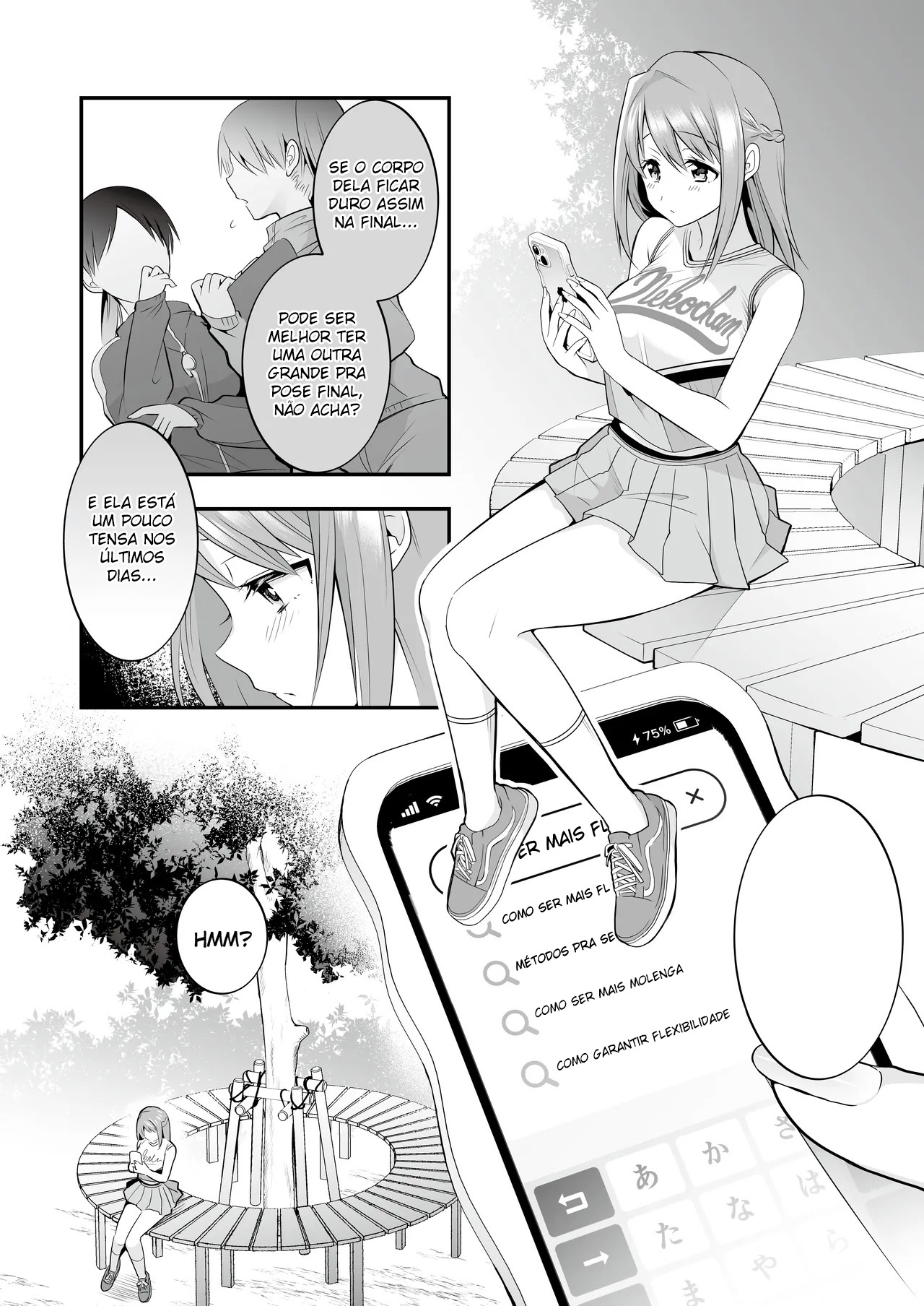 Ler Massagem Excitante Depois da Aula ~O Clímax Prazeroso da Feliz Líder de Torcida~ Capitulo 1 Page 5