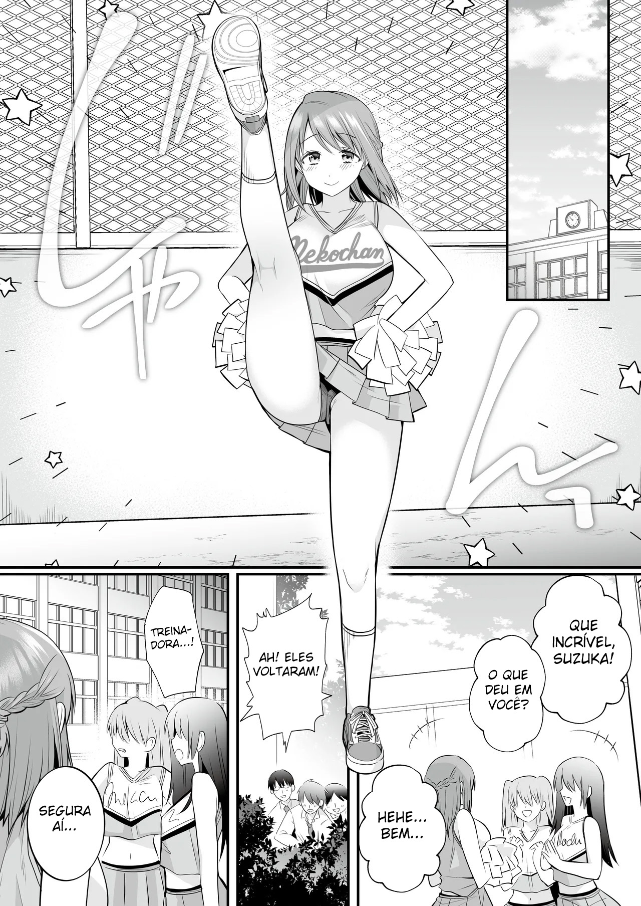 Ler Massagem Excitante Depois da Aula ~O Clímax Prazeroso da Feliz Líder de Torcida~ Capitulo 1 Page 52