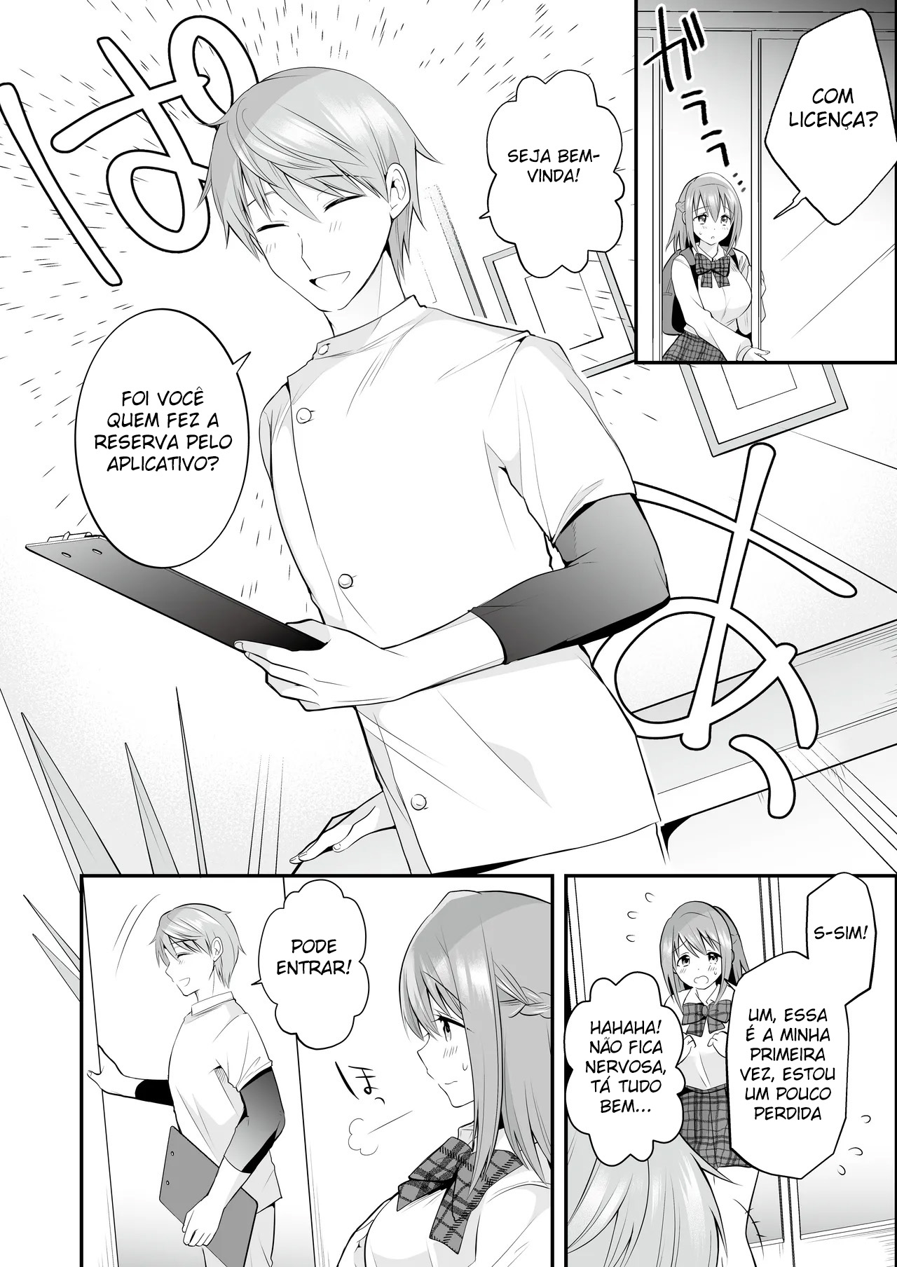 Ler Massagem Excitante Depois da Aula ~O Clímax Prazeroso da Feliz Líder de Torcida~ Capitulo 1 Page 7