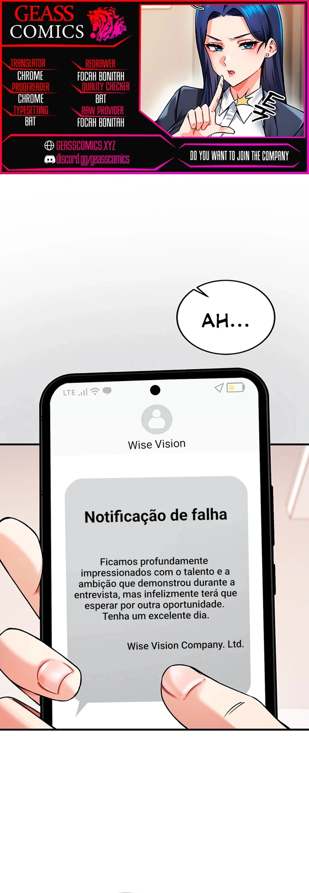 Ler Do you Want to Join the Company Capitulo 1 Page 1