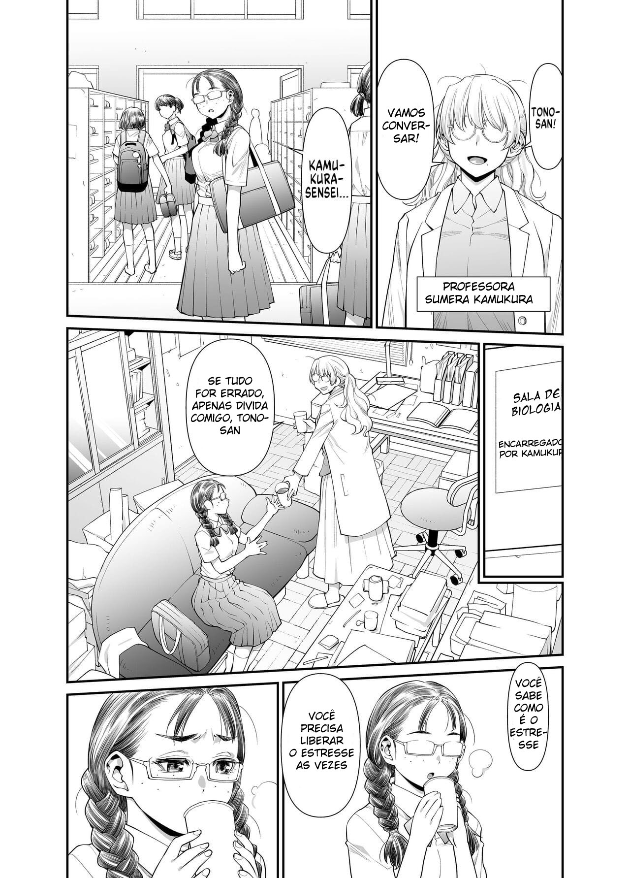 Ler É Tudo Culpa da Sensei! Capitulo 1 Page 7