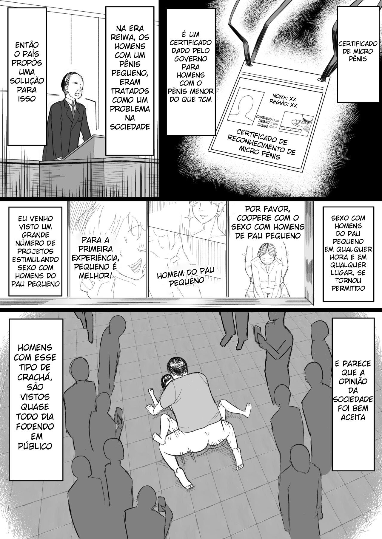 Ler Um Mundo Gentil Com os Homens de Paus Pequenos Capitulo 1 Page 3