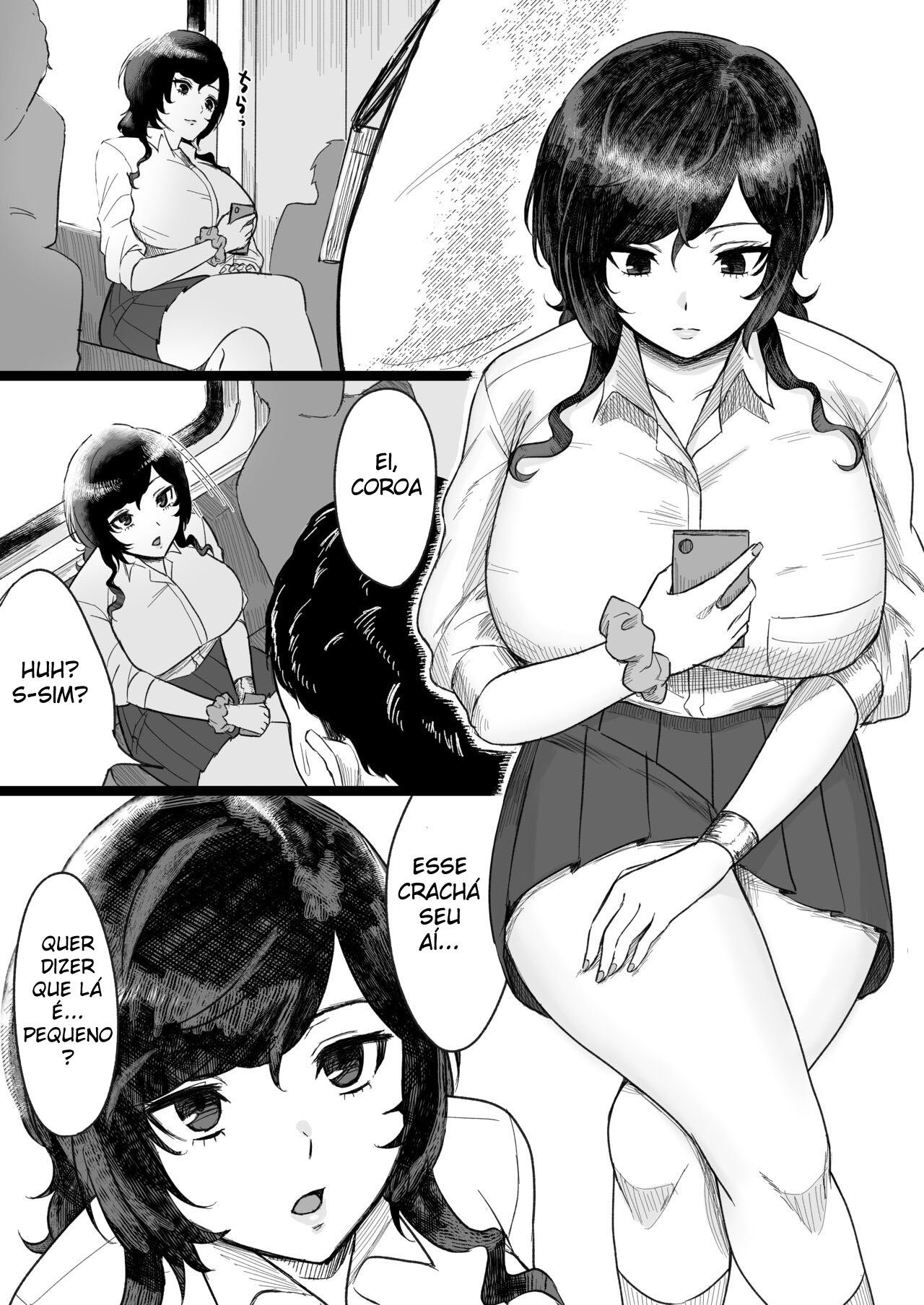 Ler Um Mundo Gentil Com os Homens de Paus Pequenos Capitulo 1 Page 4