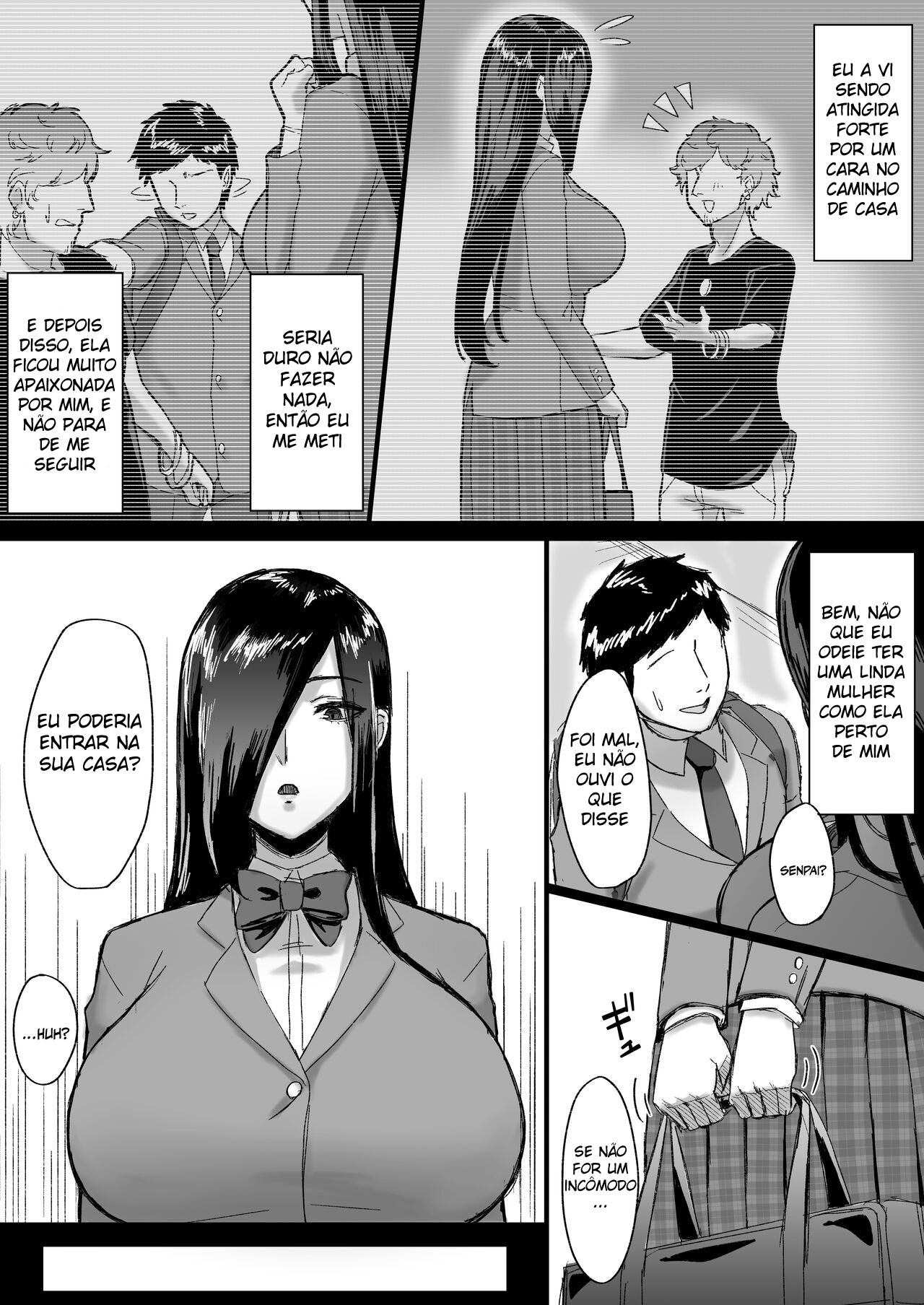 Ler Uma História Sobre Uma Kouhai Alta Que Me Assedia Sexualmente Capitulo 1 Page 4