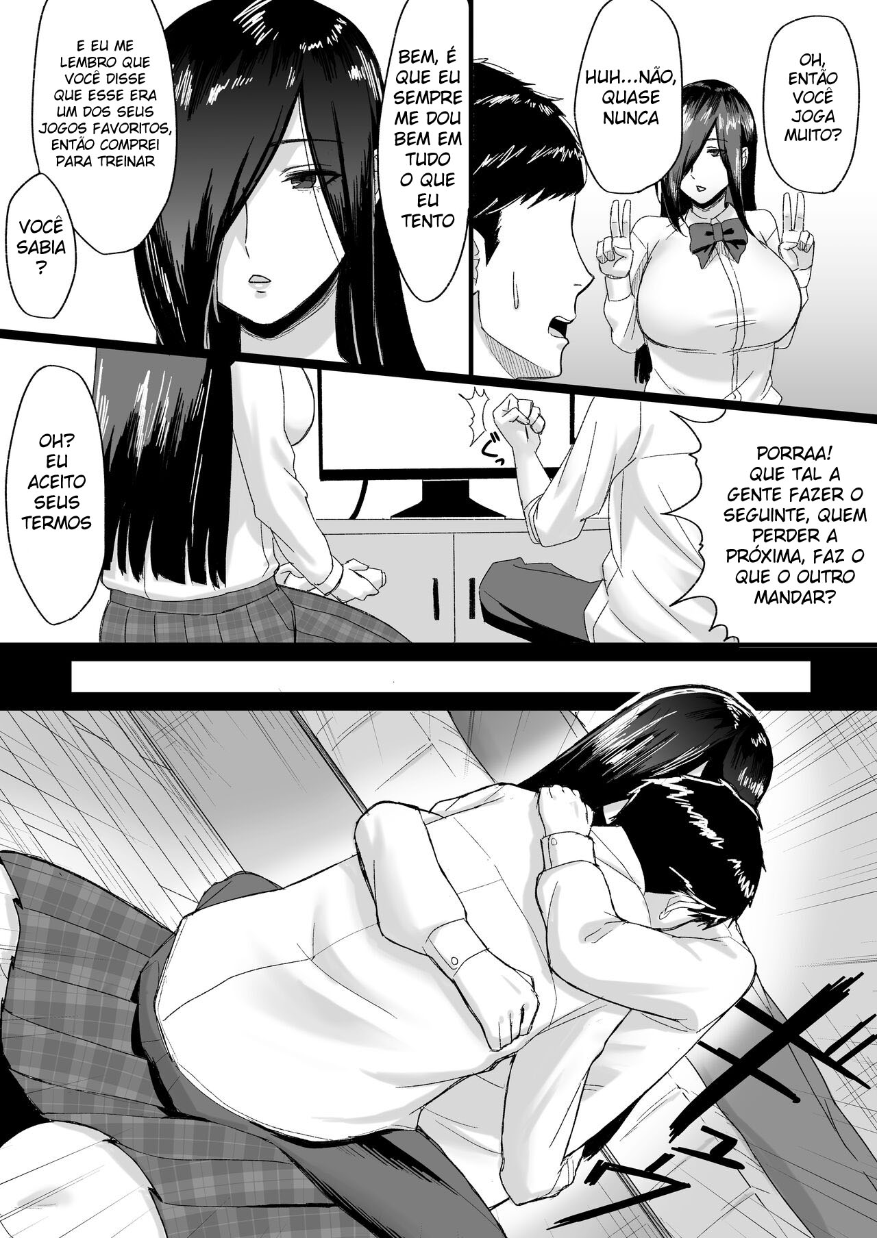 Ler Uma História Sobre Uma Kouhai Alta Que Me Assedia Sexualmente Capitulo 1 Page 6