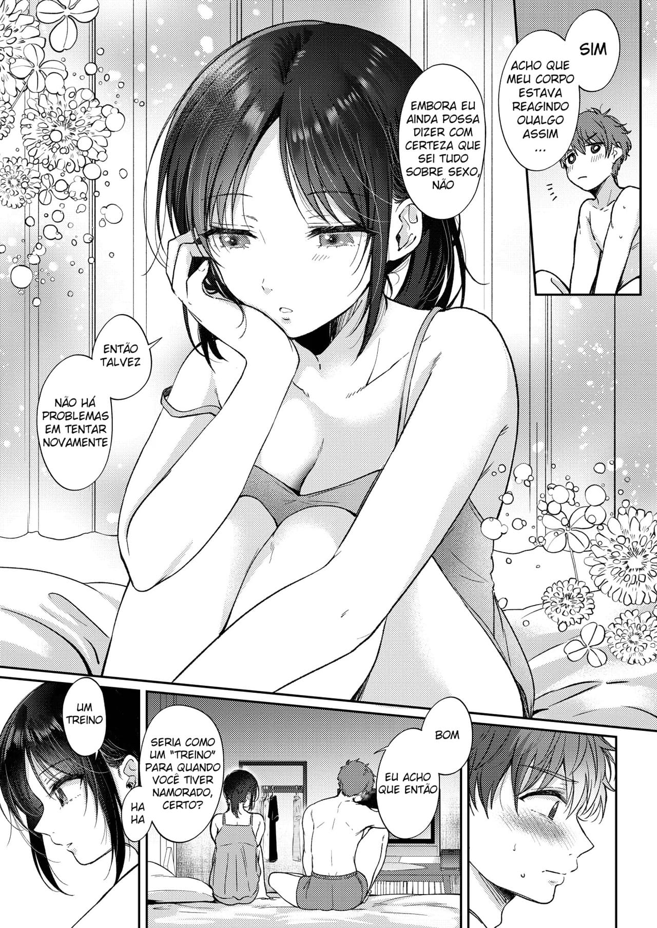 Ler Acabei Transando Por Curiosidade Com Minha Amiga de Infância Capitulo 1 Page 55