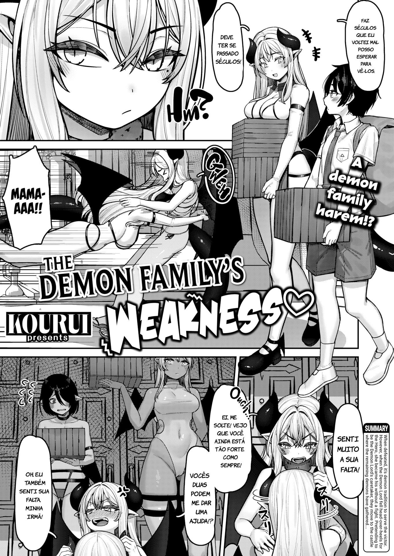 Ler A Fraqueza da Família Demoníaca Capitulo 1 Page 1