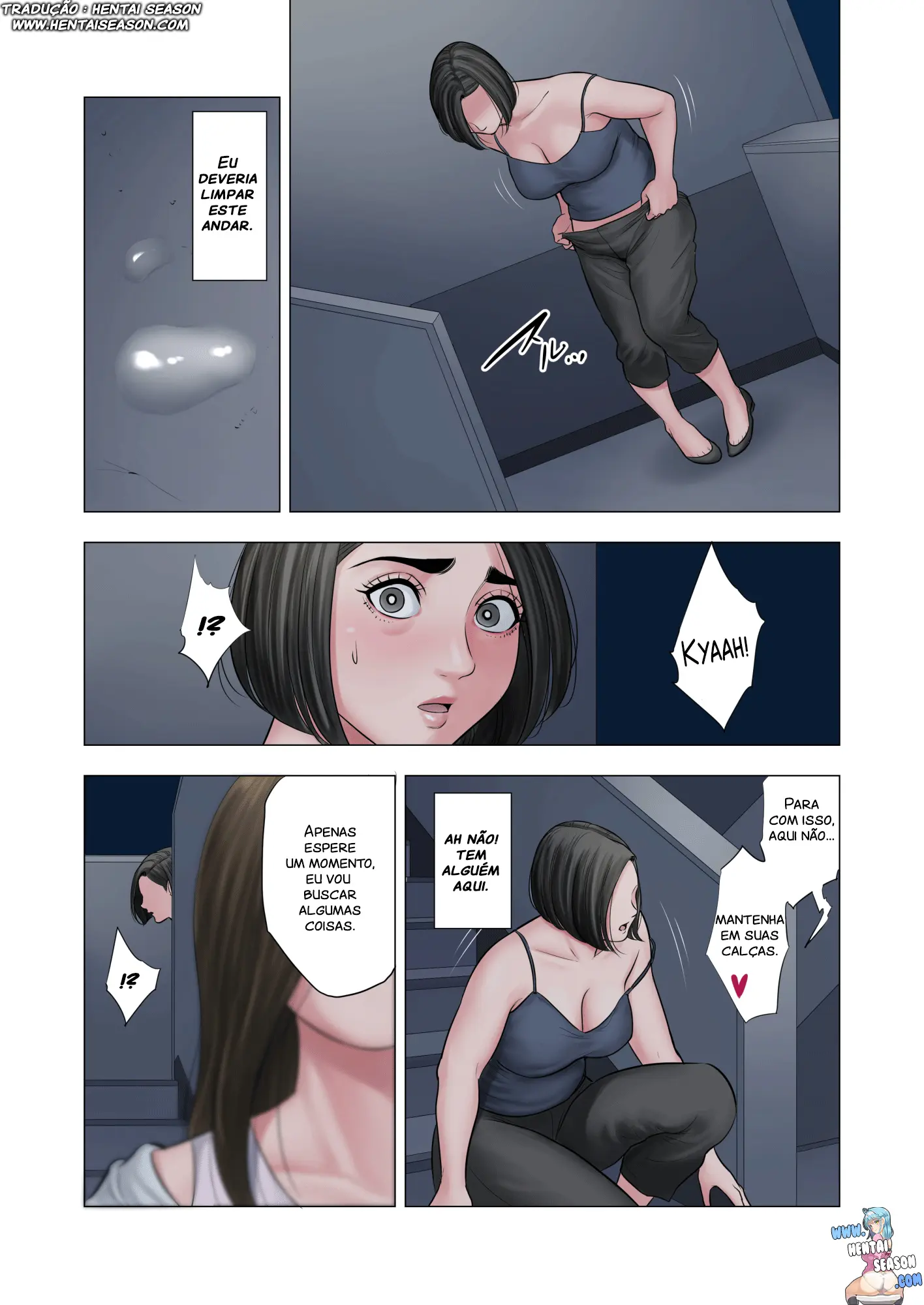 Ler Rinjin Soukan ~ Danchizuma to Danshi Gakusei no Ibitsu na Kankei ~ Capitulo 1 Page 44