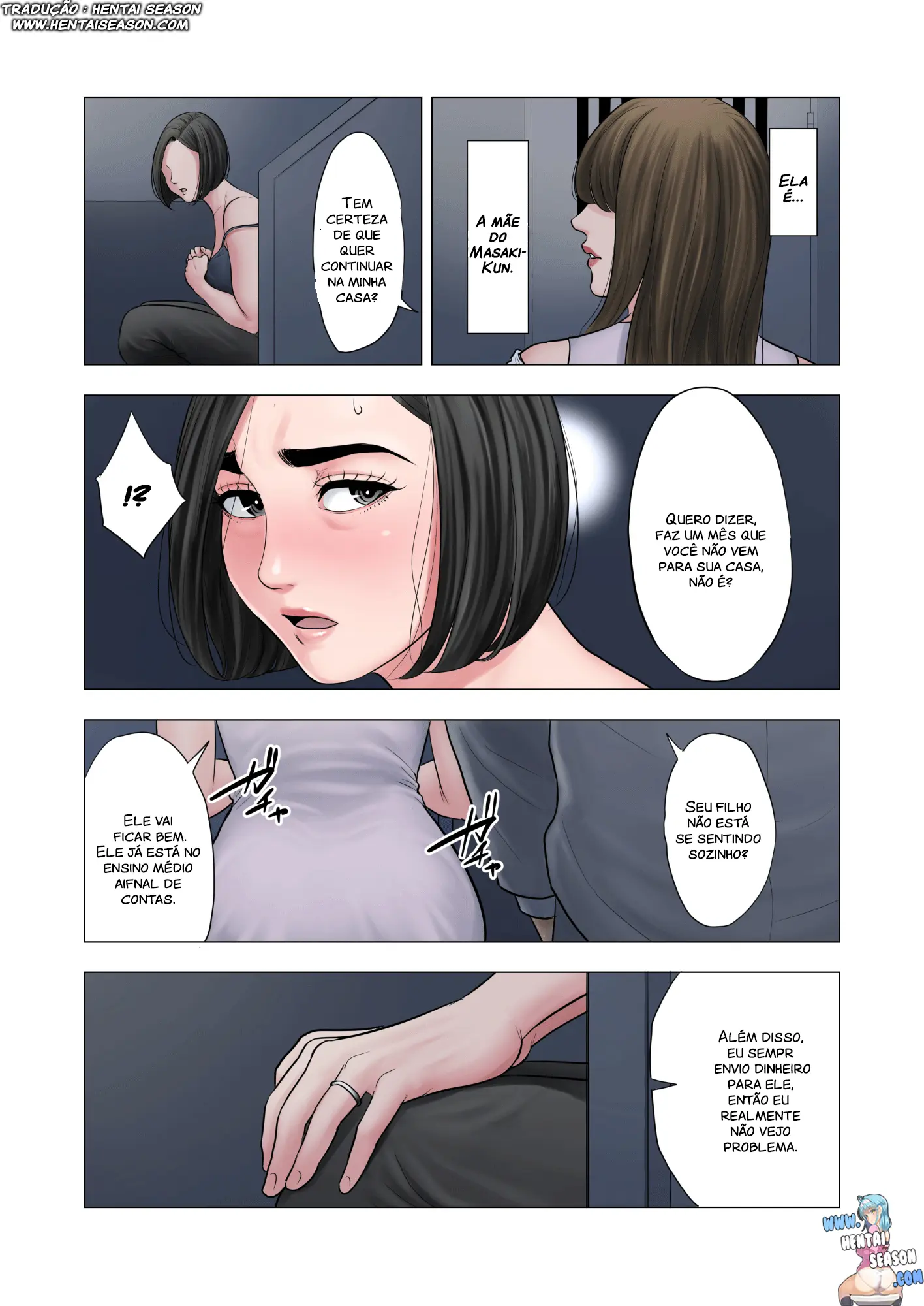 Ler Rinjin Soukan ~ Danchizuma to Danshi Gakusei no Ibitsu na Kankei ~ Capitulo 1 Page 45