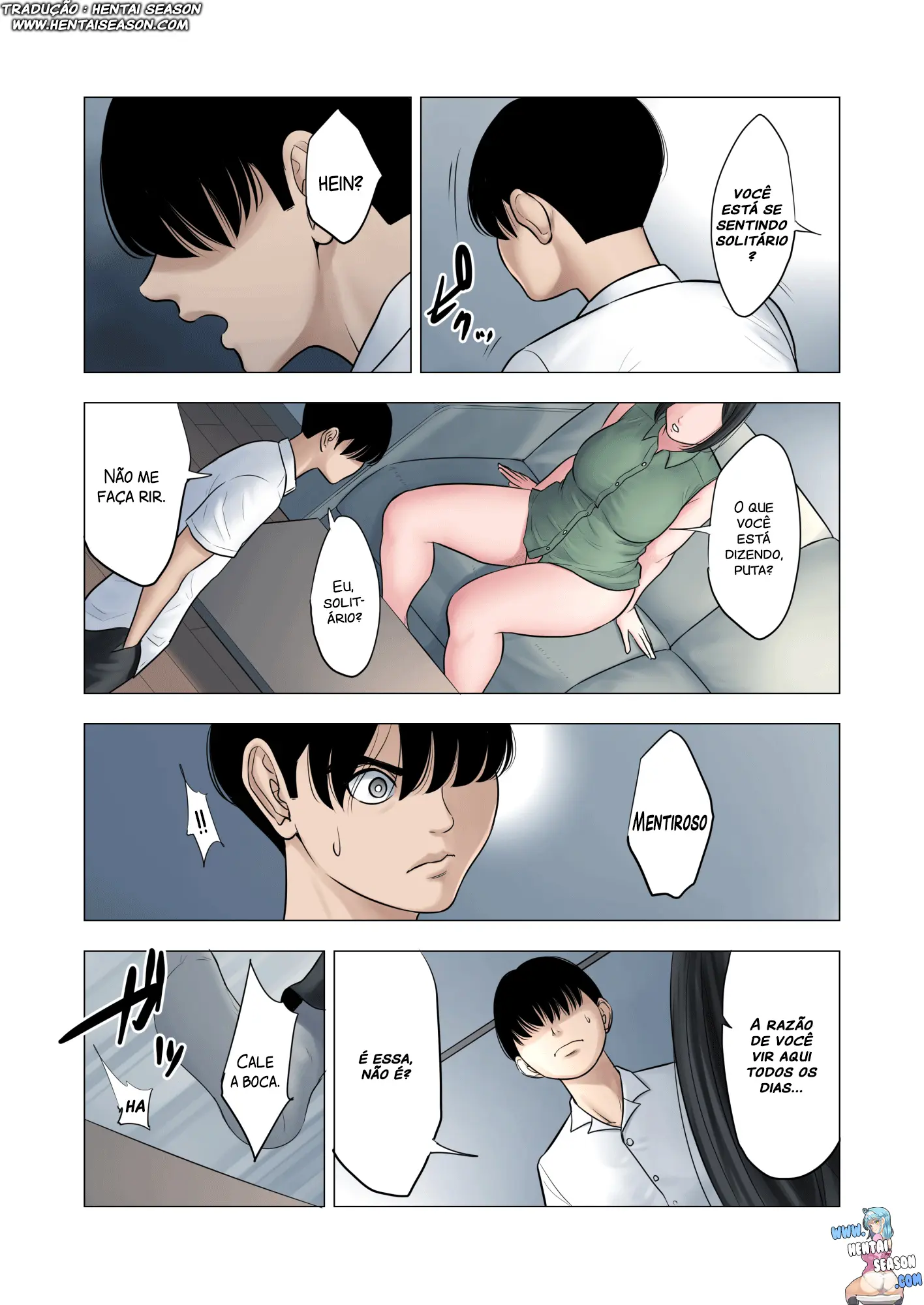 Ler Rinjin Soukan ~ Danchizuma to Danshi Gakusei no Ibitsu na Kankei ~ Capitulo 1 Page 49