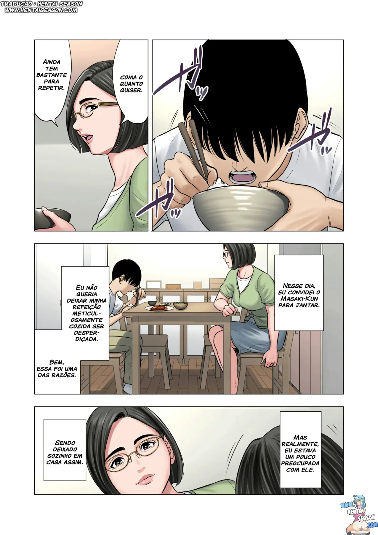 Ler Rinjin Soukan ~ Danchizuma to Danshi Gakusei no Ibitsu na Kankei ~ Capitulo 1 Page 9