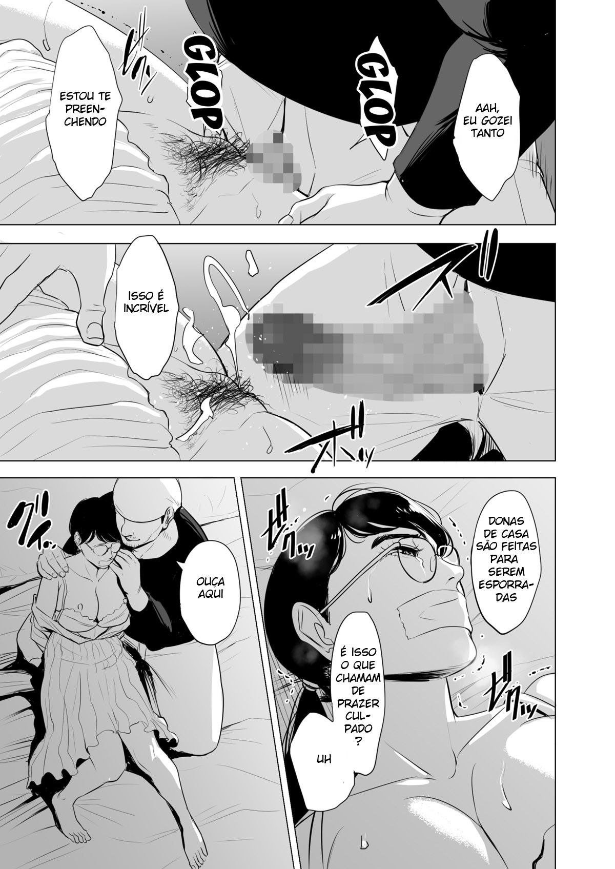 Ler Michitarita Seikatsu ~Nerawareta Megane Jimitsuma~ Capitulo 1 Page 20