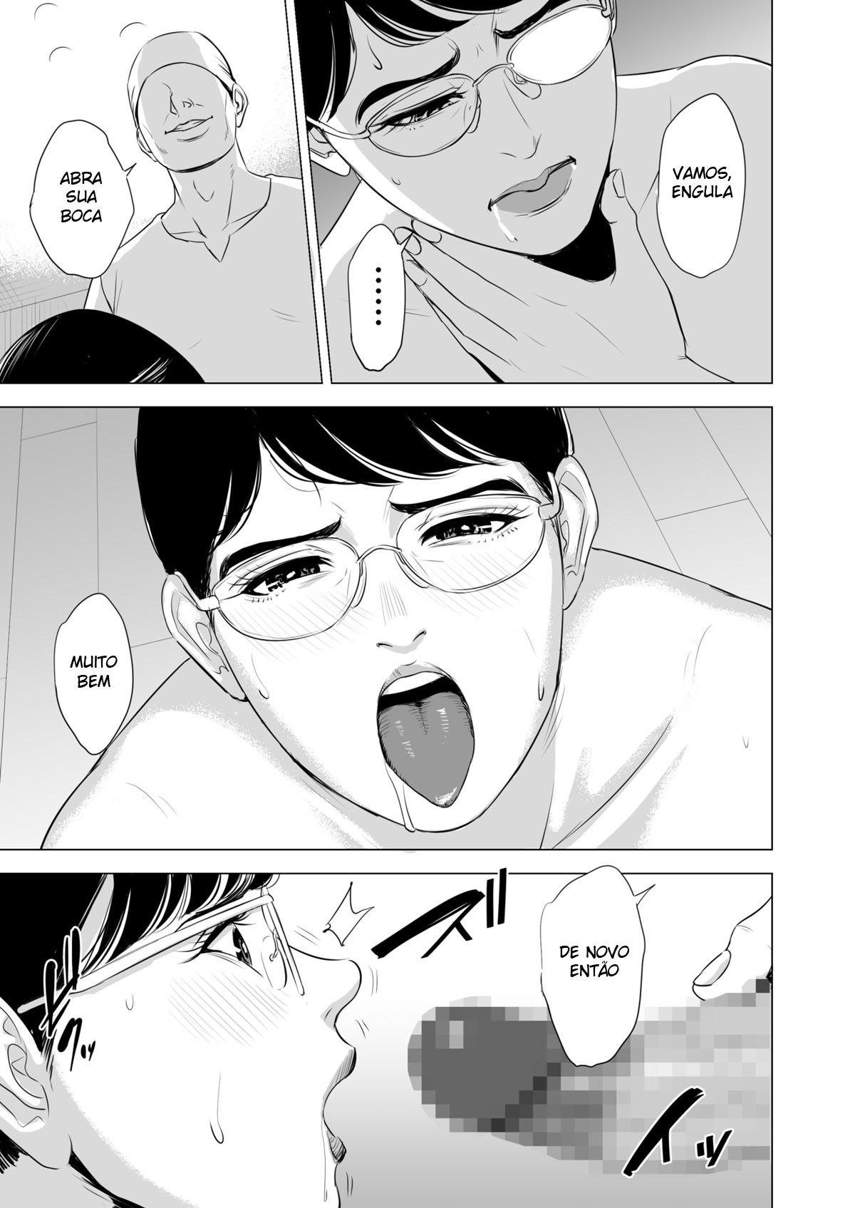 Ler Michitarita Seikatsu ~Nerawareta Megane Jimitsuma~ Capitulo 1 Page 36