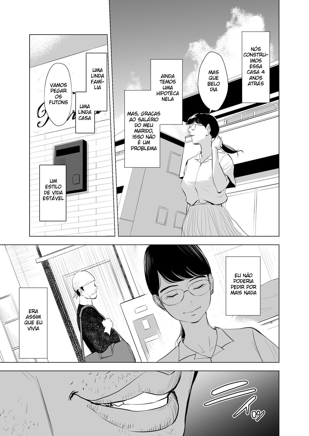 Ler Michitarita Seikatsu ~Nerawareta Megane Jimitsuma~ Capitulo 1 Page 4