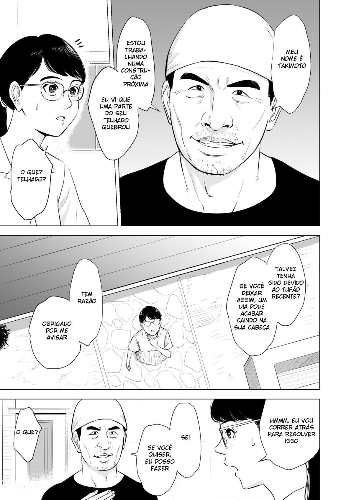 Ler Michitarita Seikatsu ~Nerawareta Megane Jimitsuma~ Capitulo 1 Page 8