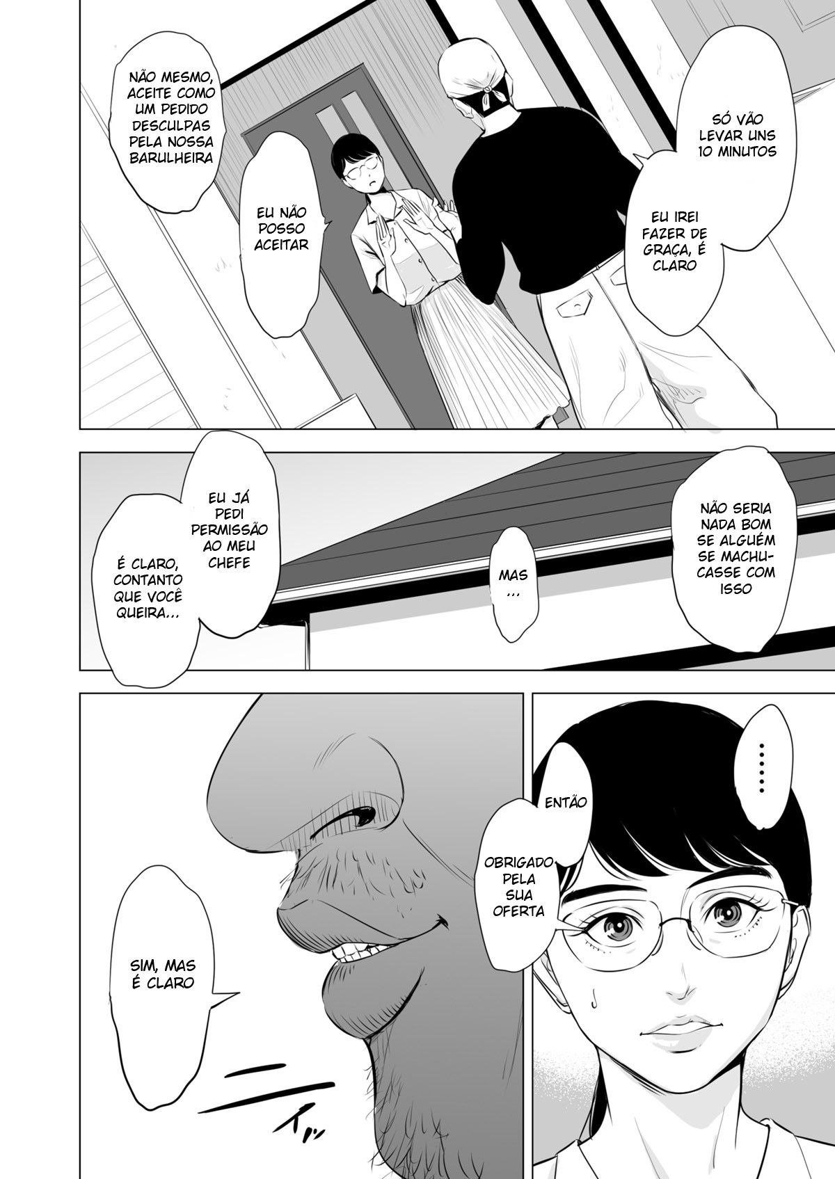 Ler Michitarita Seikatsu ~Nerawareta Megane Jimitsuma~ Capitulo 1 Page 9
