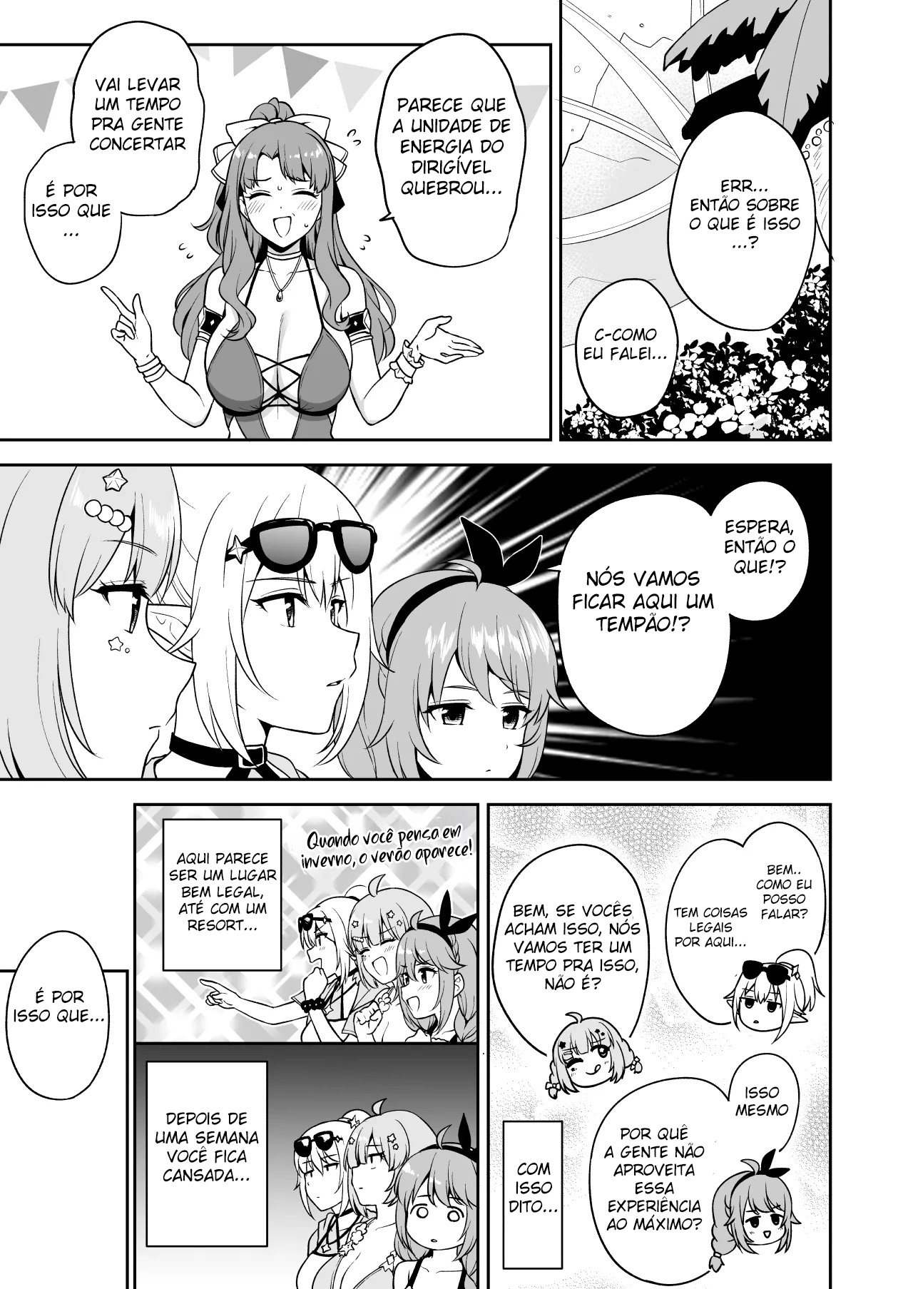 Ler O Clube Nakadashi e as Amigas de Biquíni Capitulo 1 Page 2