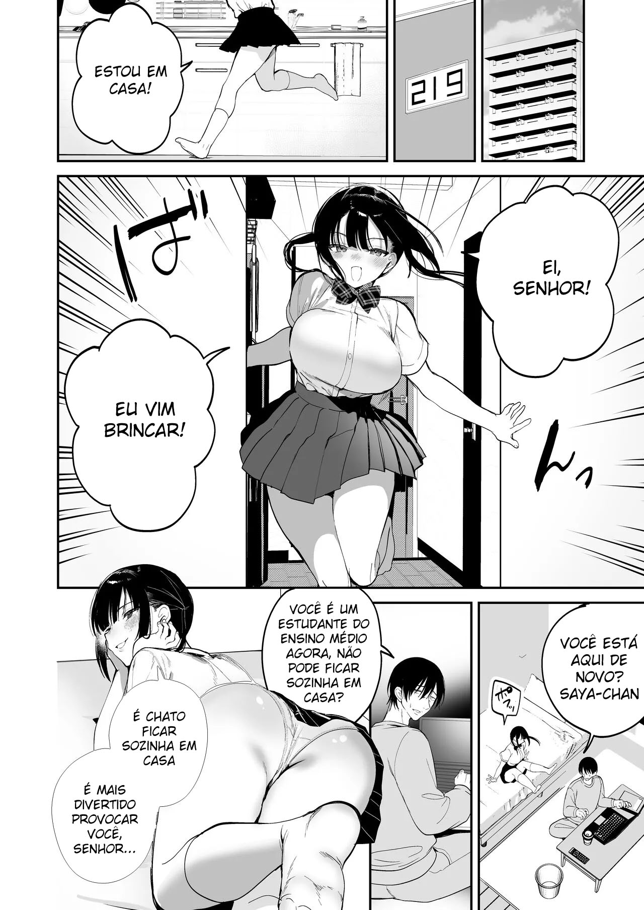 Ler Treinamento de Obediência ~Fiz a Pirralha Entender Seu Lugar~ Capitulo 1 Page 3