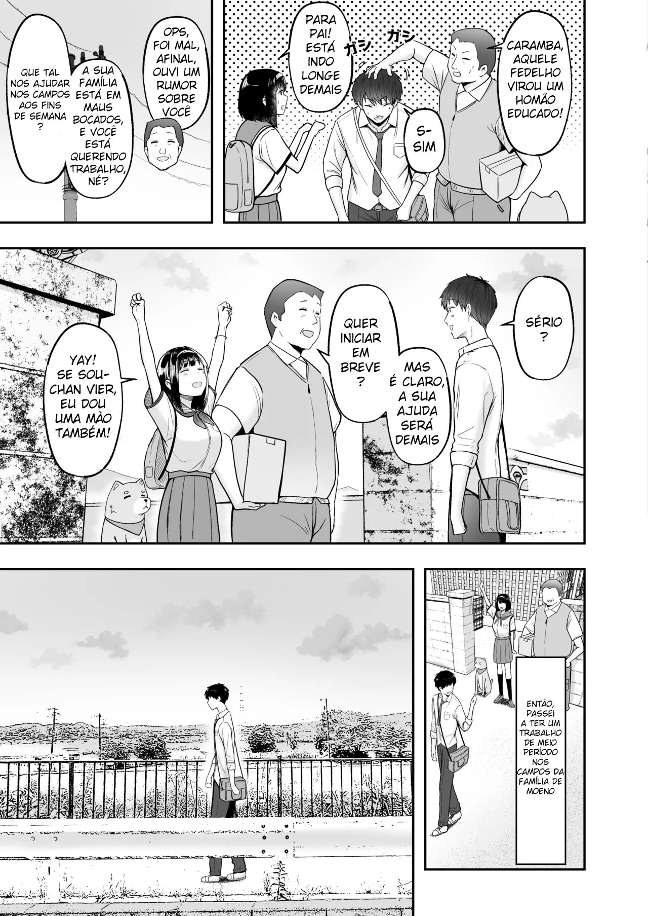 Ler Fui Transferido Para uma Escola da Roça e Todas as Minhas Colegas de Classe Estão Excitadas Por Mim Capitulo 1 Page 32