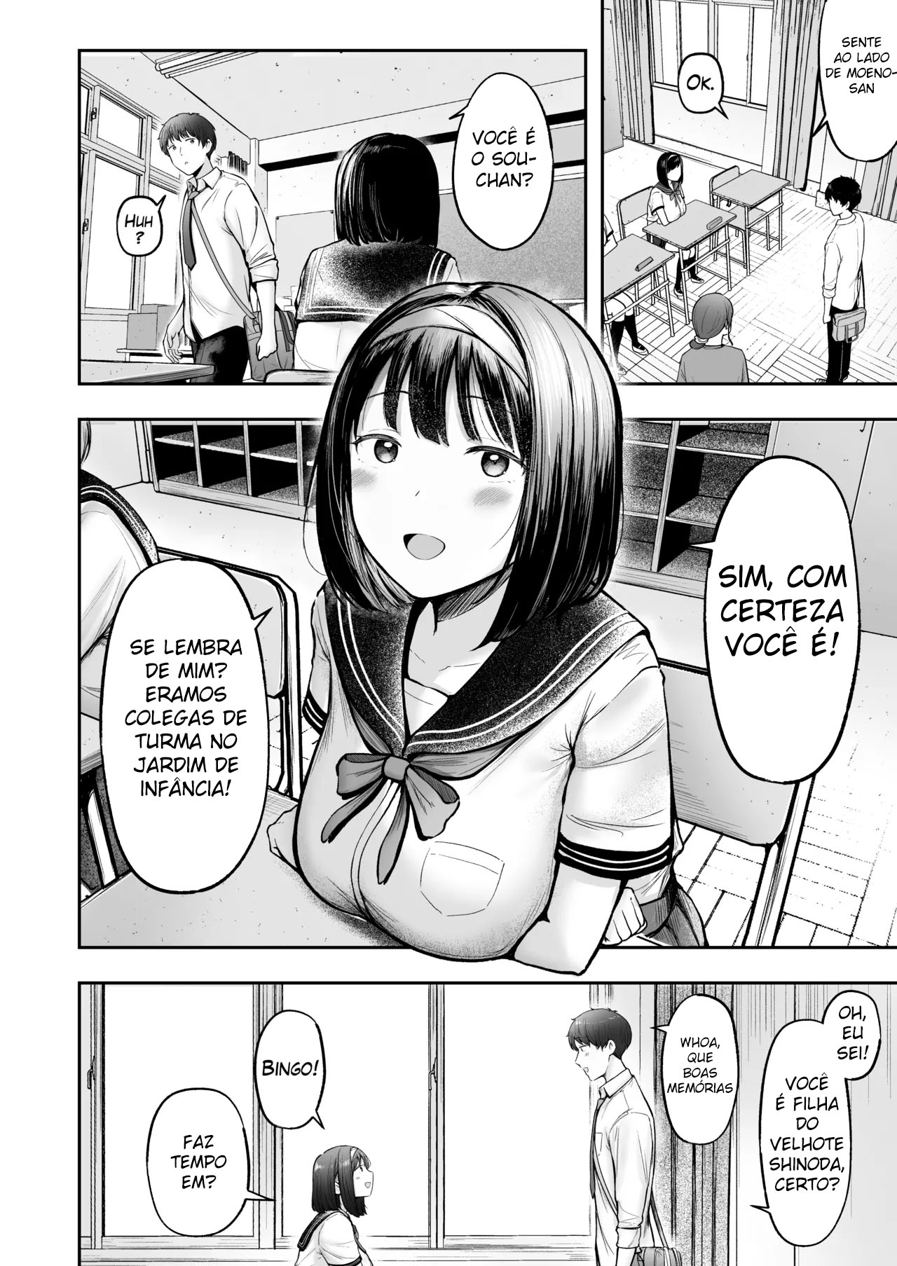 Ler Fui Transferido Para uma Escola da Roça e Todas as Minhas Colegas de Classe Estão Excitadas Por Mim Capitulo 1 Page 5
