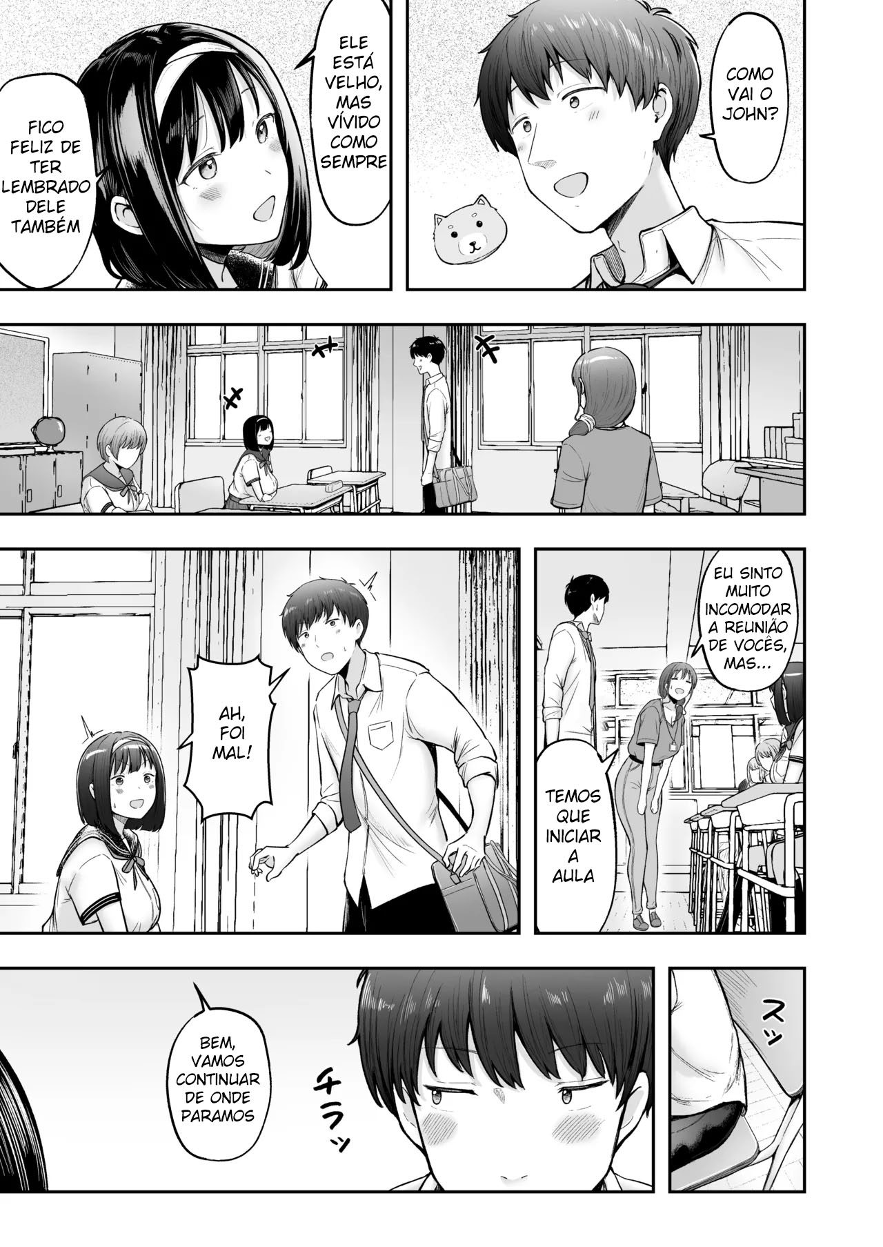 Ler Fui Transferido Para uma Escola da Roça e Todas as Minhas Colegas de Classe Estão Excitadas Por Mim Capitulo 1 Page 6