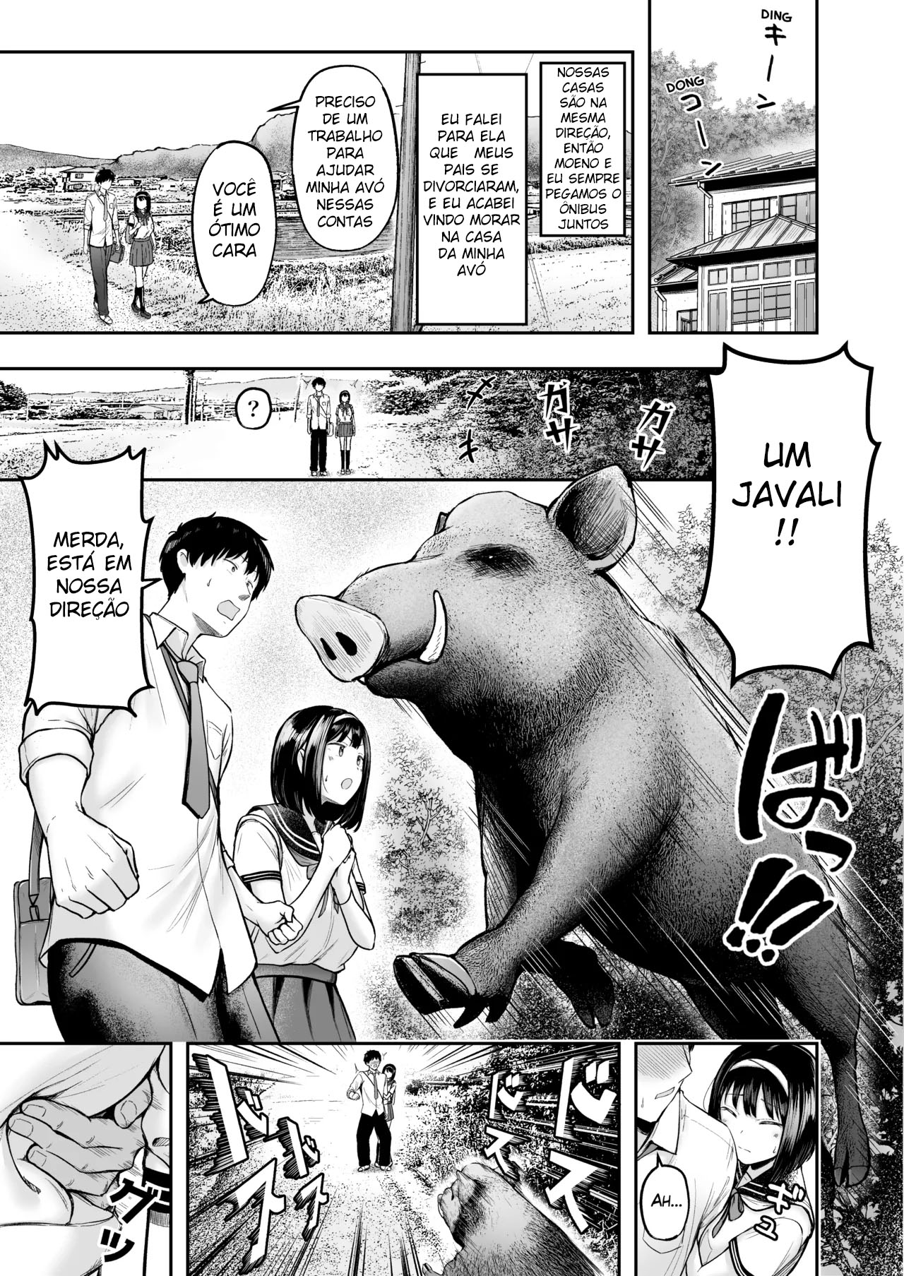 Ler Fui Transferido Para uma Escola da Roça e Todas as Minhas Colegas de Classe Estão Excitadas Por Mim Capitulo 1 Page 8