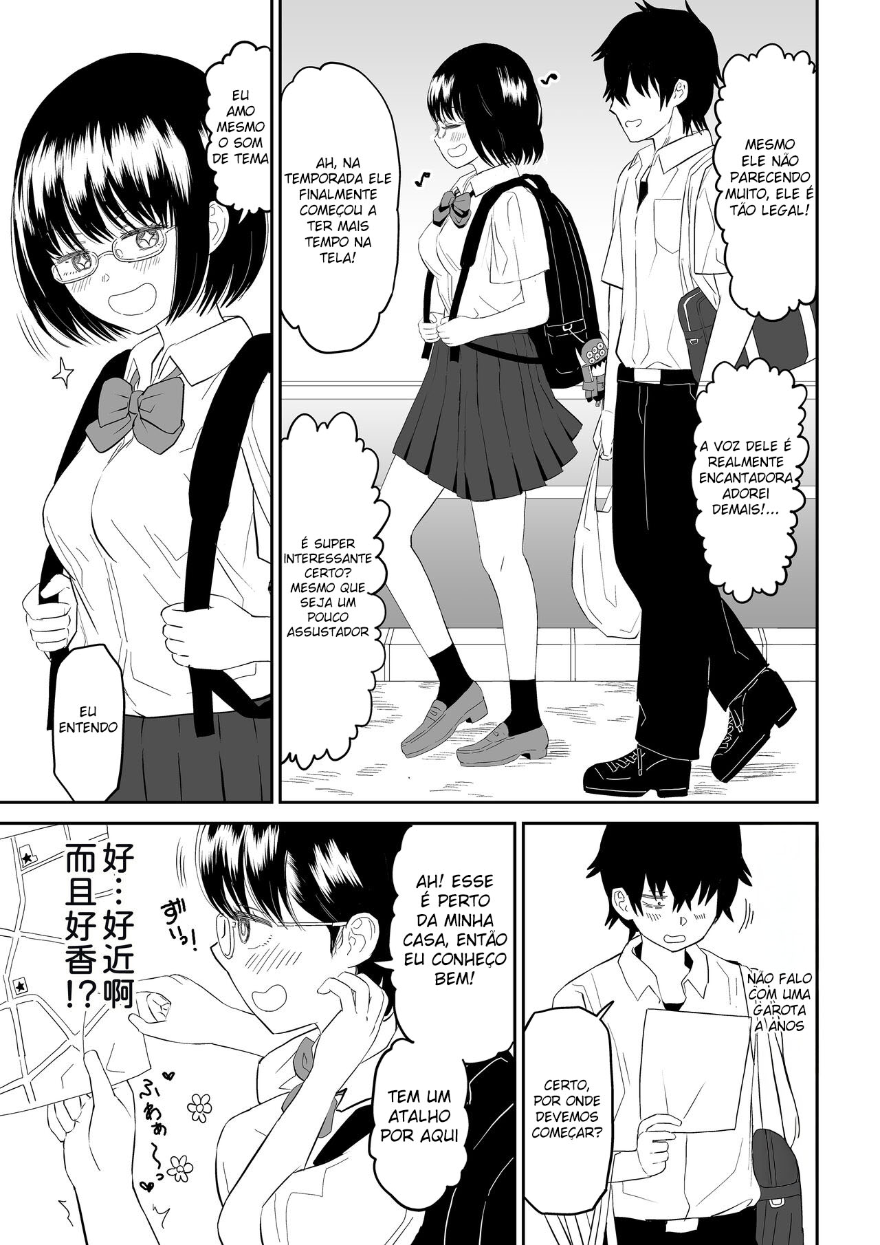 Ler Minha Amiga Otaku Mais Nova do Colégio é Fofa Demais! Capitulo 1 Page 6