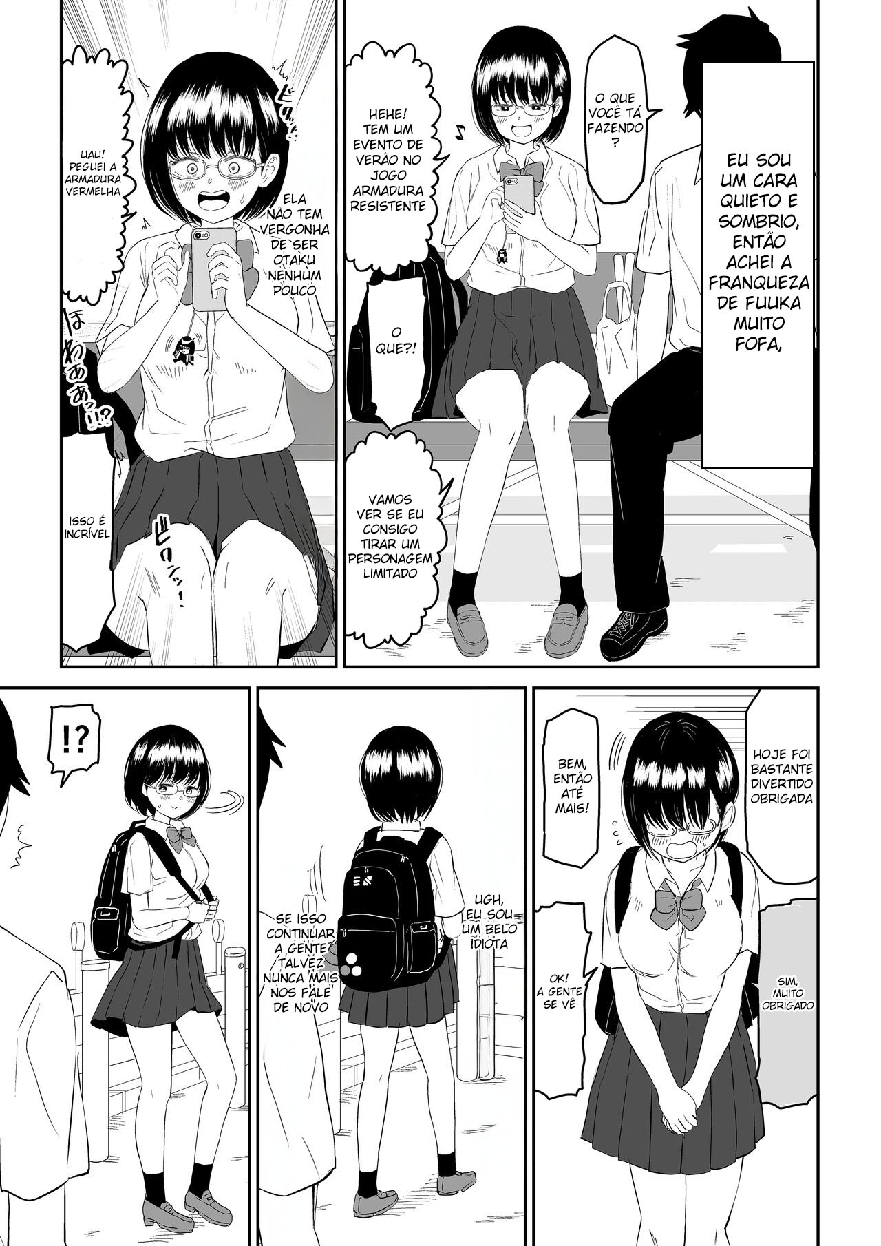 Ler Minha Amiga Otaku Mais Nova do Colégio é Fofa Demais! Capitulo 1 Page 8