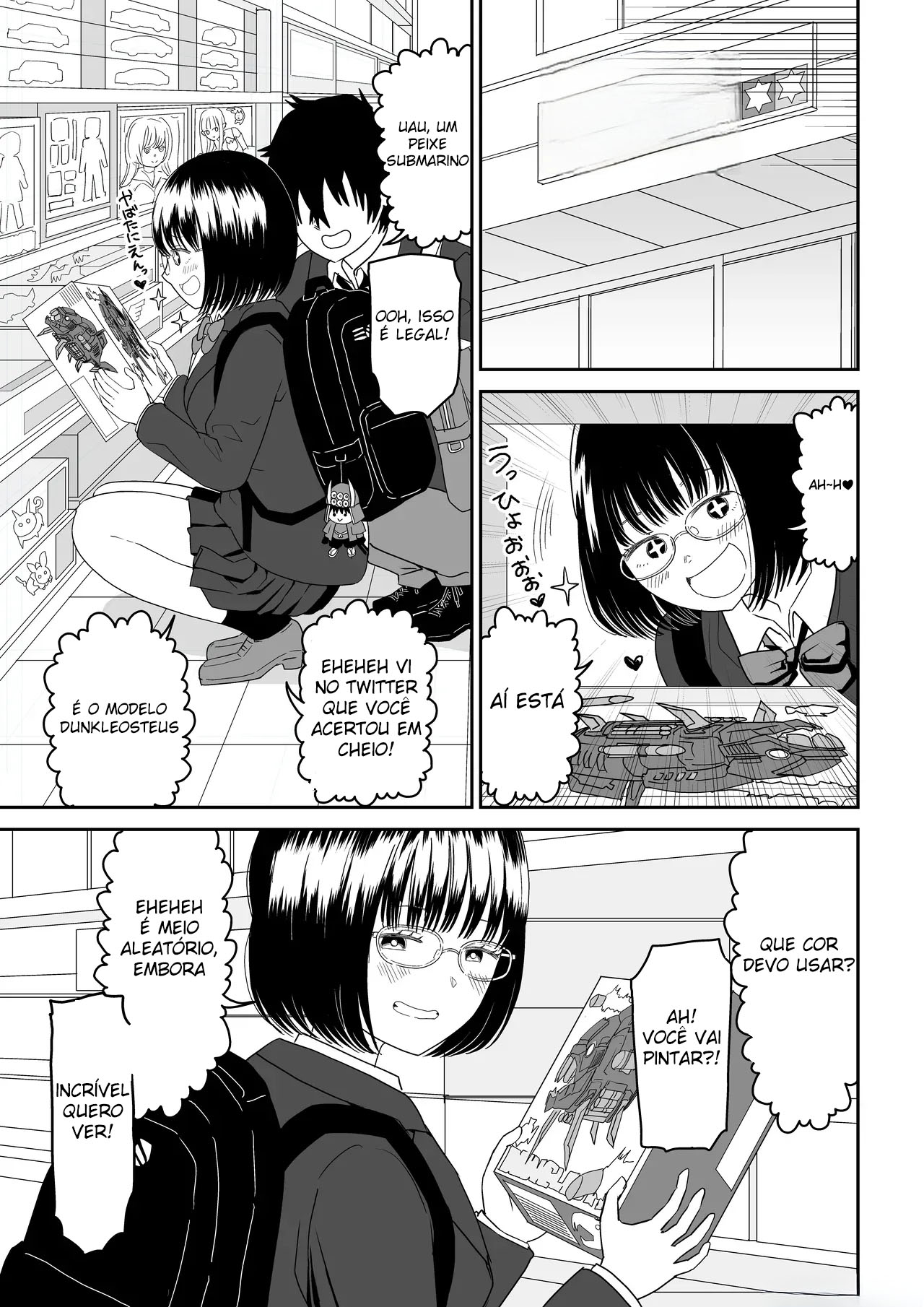 Ler Minha Amiga Otaku Mais Nova do Colégio é Fofa Demais! Capitulo 2 Page 7