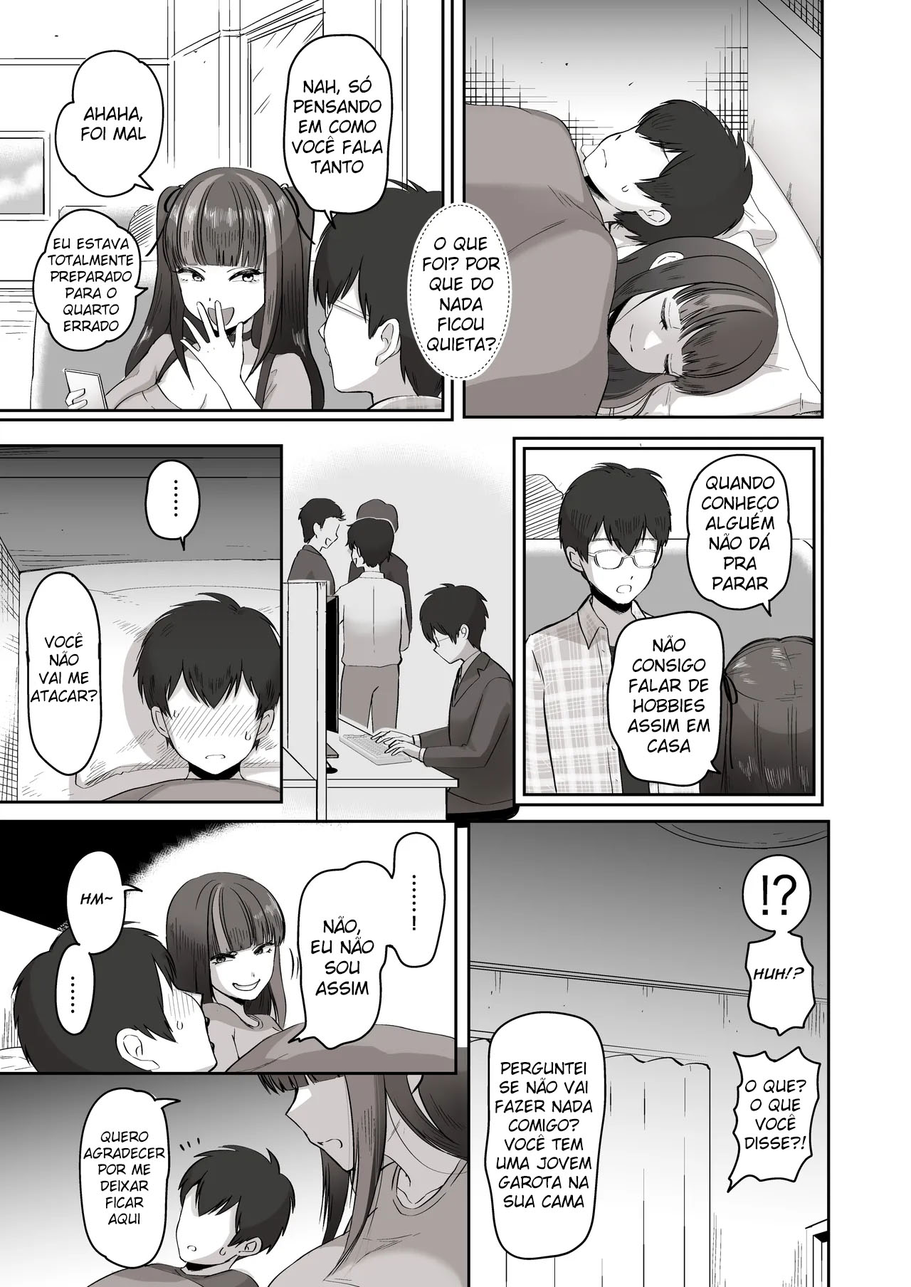 Ler Quando Fui Encontrar o Seguidor Com Quem Falava Apaixonadamente Sobre Eroges Dia e Noite Capitulo 1 Page 10