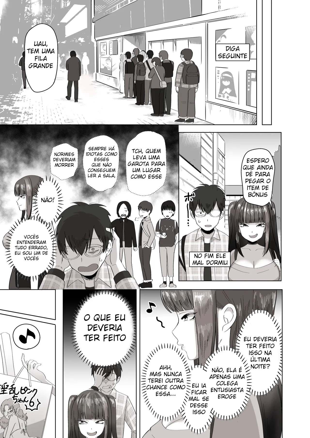 Ler Quando Fui Encontrar o Seguidor Com Quem Falava Apaixonadamente Sobre Eroges Dia e Noite Capitulo 1 Page 12