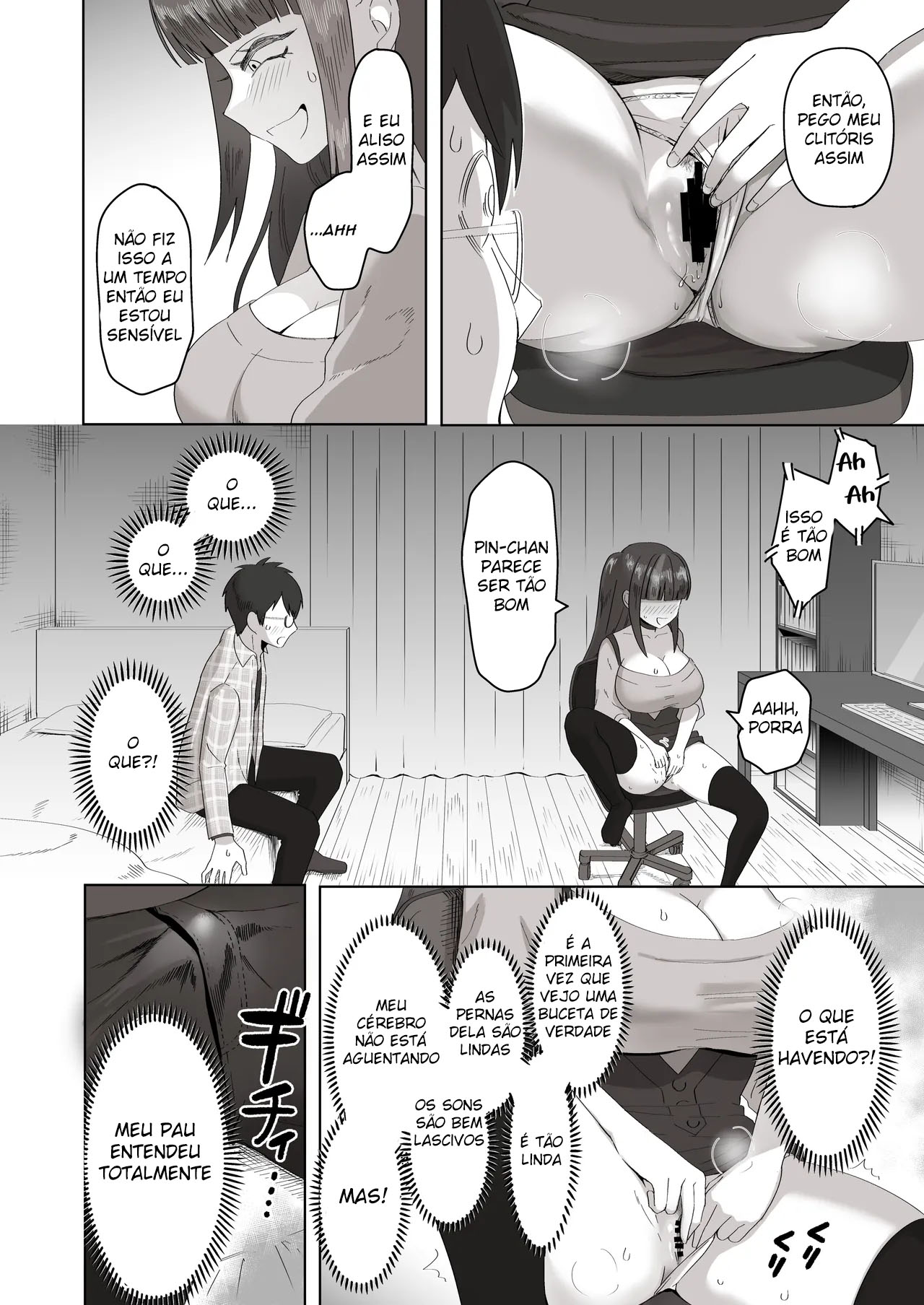 Ler Quando Fui Encontrar o Seguidor Com Quem Falava Apaixonadamente Sobre Eroges Dia e Noite Capitulo 1 Page 17