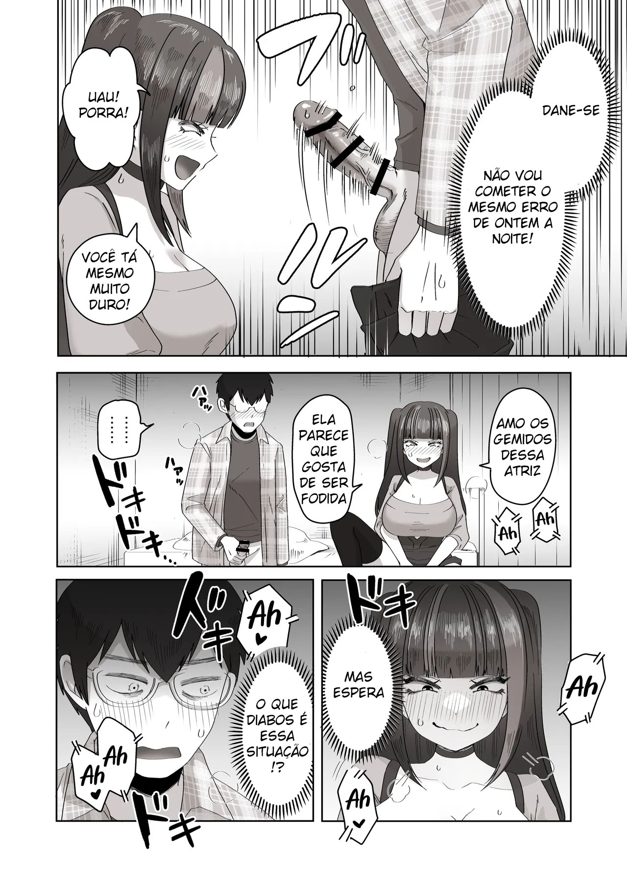 Ler Quando Fui Encontrar o Seguidor Com Quem Falava Apaixonadamente Sobre Eroges Dia e Noite Capitulo 1 Page 19