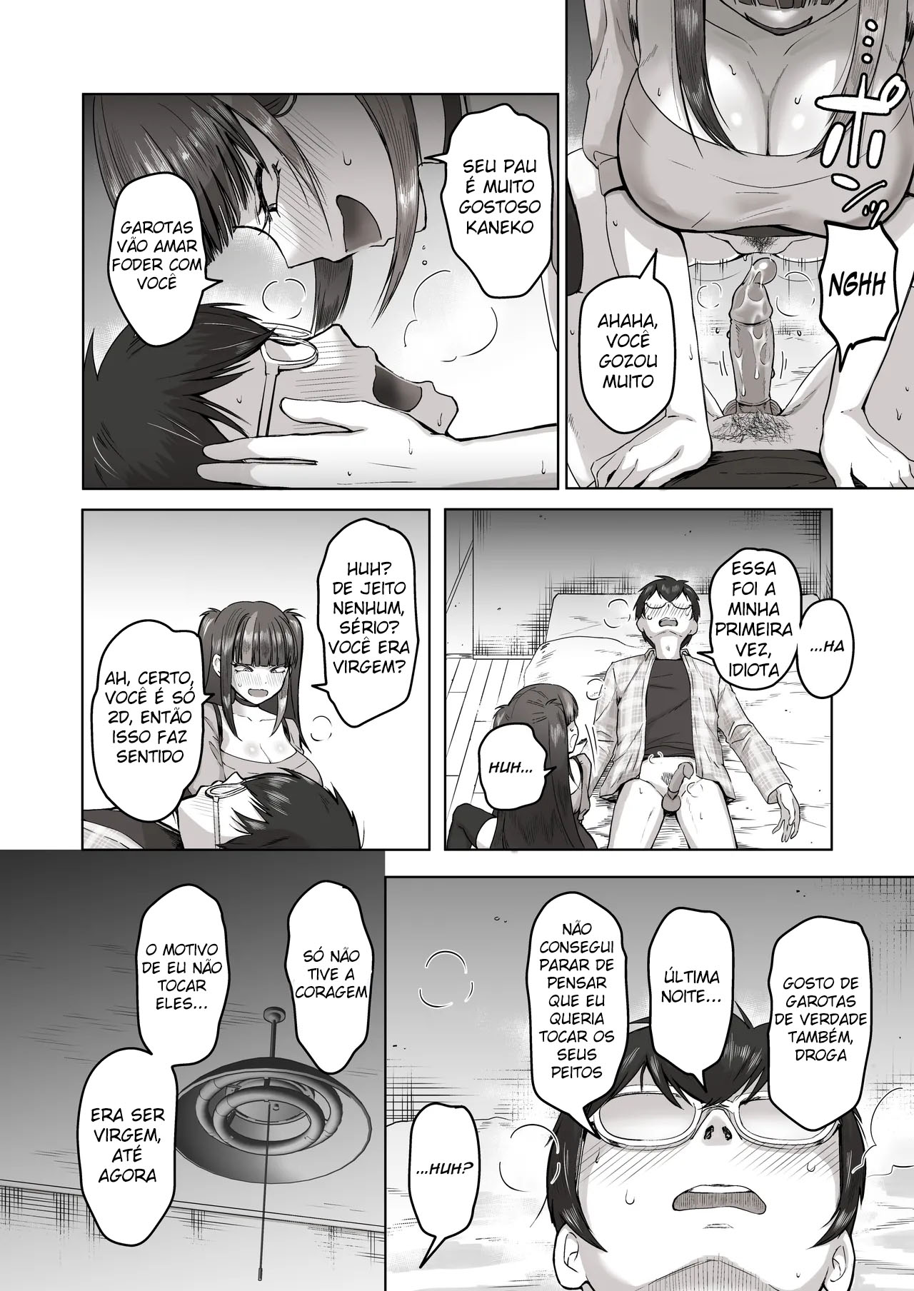 Ler Quando Fui Encontrar o Seguidor Com Quem Falava Apaixonadamente Sobre Eroges Dia e Noite Capitulo 1 Page 27