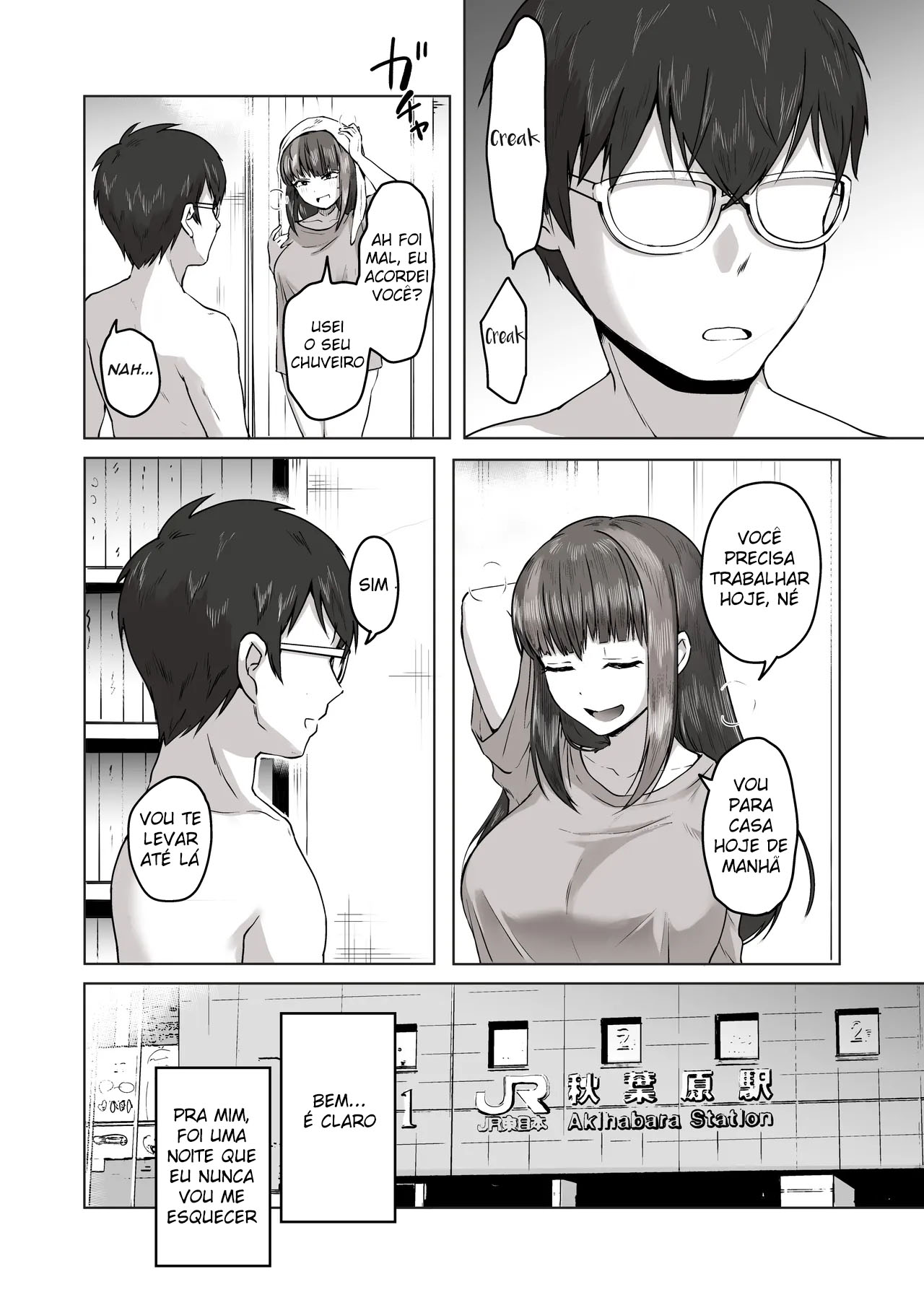 Ler Quando Fui Encontrar o Seguidor Com Quem Falava Apaixonadamente Sobre Eroges Dia e Noite Capitulo 1 Page 57