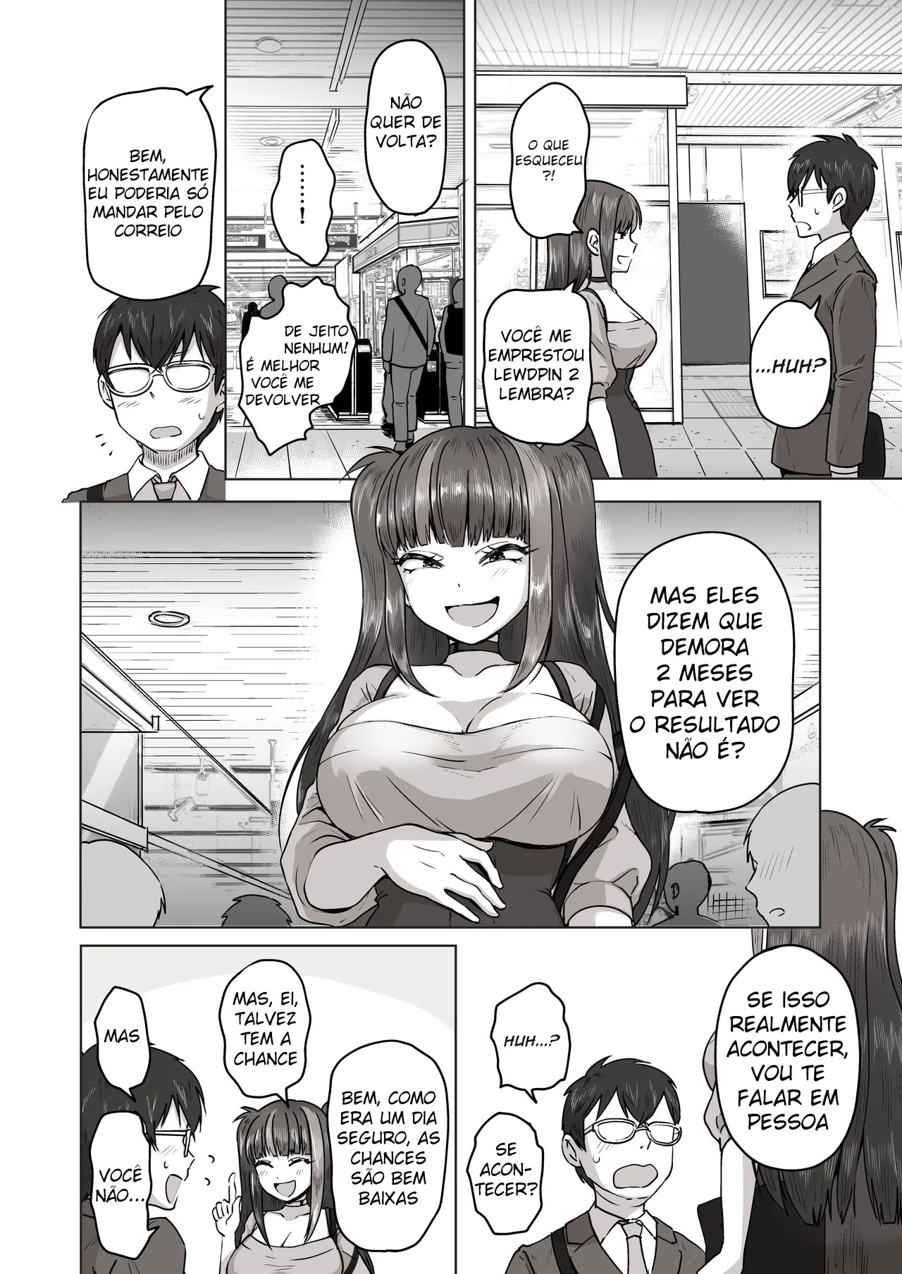 Ler Quando Fui Encontrar o Seguidor Com Quem Falava Apaixonadamente Sobre Eroges Dia e Noite Capitulo 1 Page 59