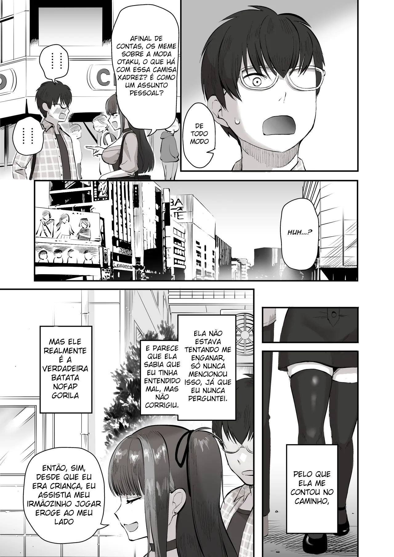 Ler Quando Fui Encontrar o Seguidor Com Quem Falava Apaixonadamente Sobre Eroges Dia e Noite Capitulo 1 Page 6