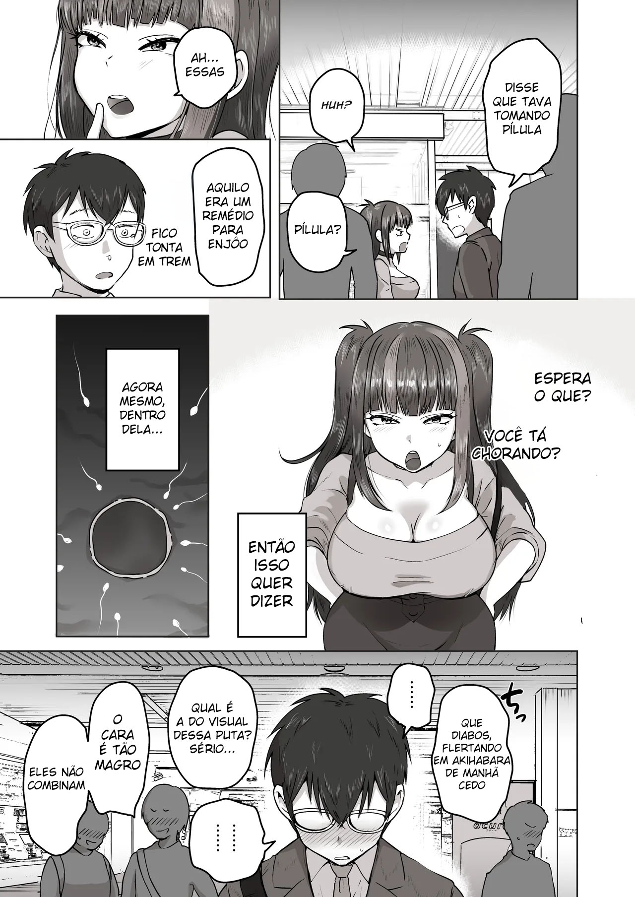 Ler Quando Fui Encontrar o Seguidor Com Quem Falava Apaixonadamente Sobre Eroges Dia e Noite Capitulo 1 Page 60