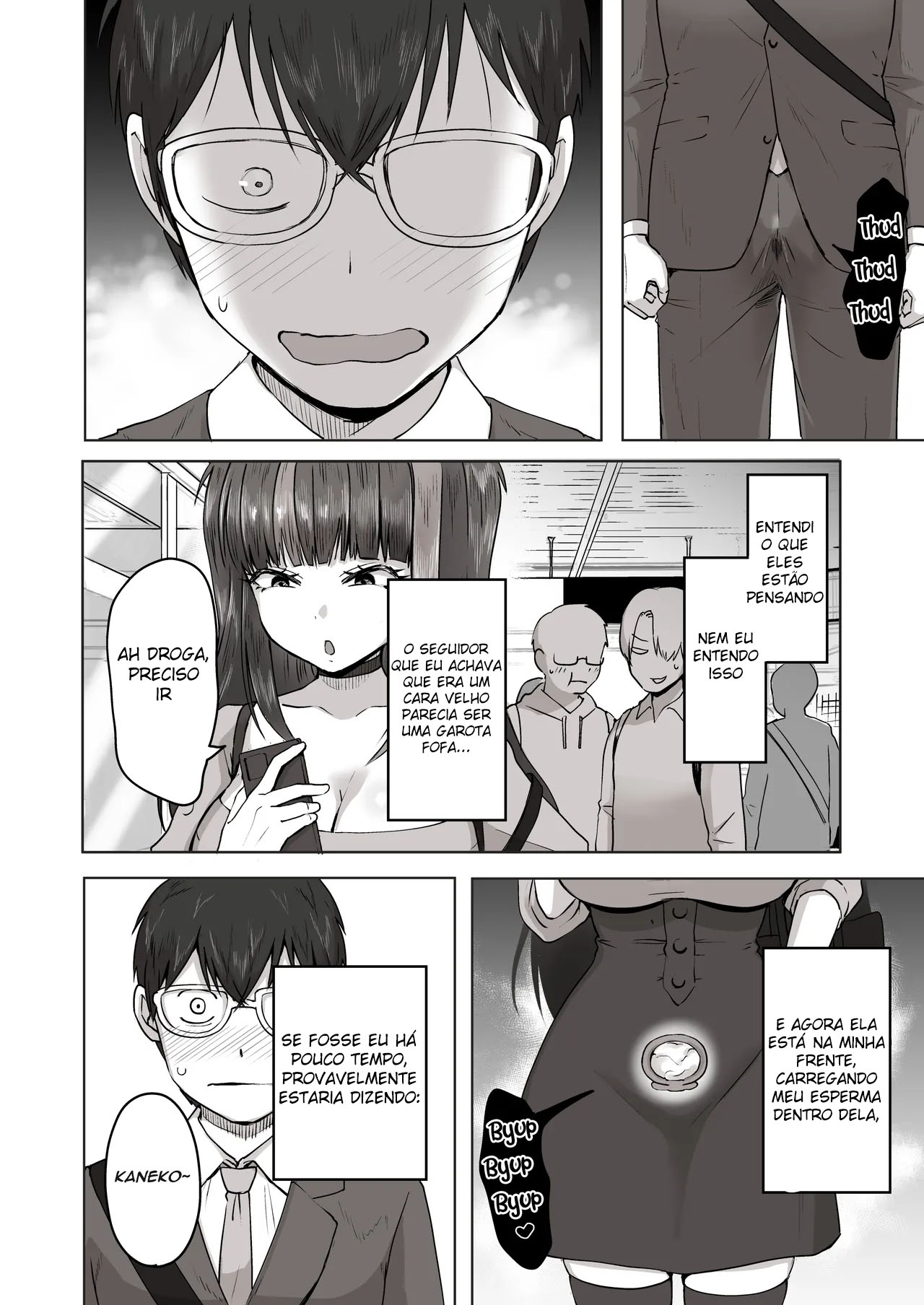 Ler Quando Fui Encontrar o Seguidor Com Quem Falava Apaixonadamente Sobre Eroges Dia e Noite Capitulo 1 Page 61